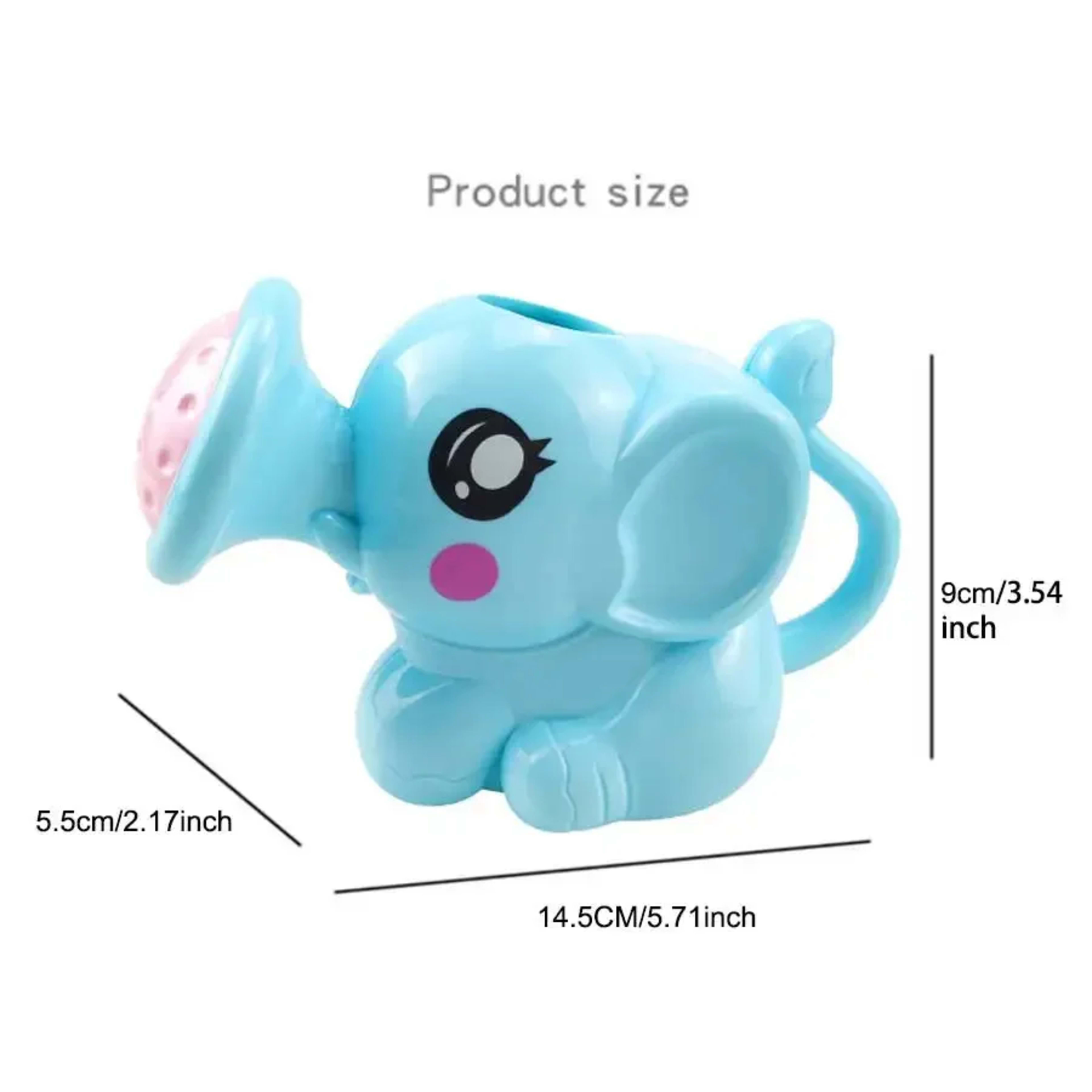 Baby Bath Toy, Bathing Cute  Elephant Shower Swimming Water Spraying Clouds Shower Bath Toy For Kids Water Playing Toy 4