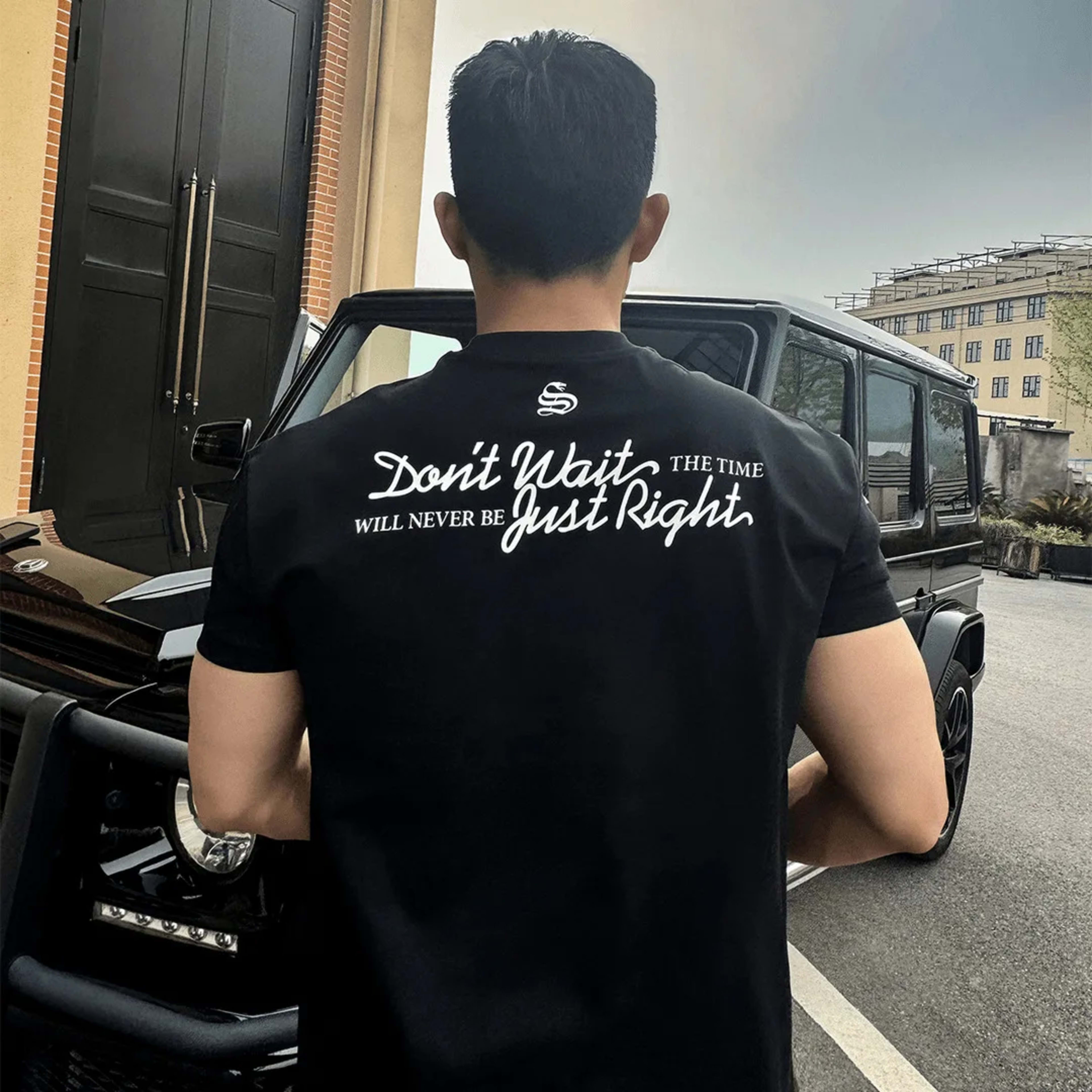 Men Tshirts Letter Printed for Men Work Out Muscle Shirt Slim Fit Casual Streewear Shirt 3
