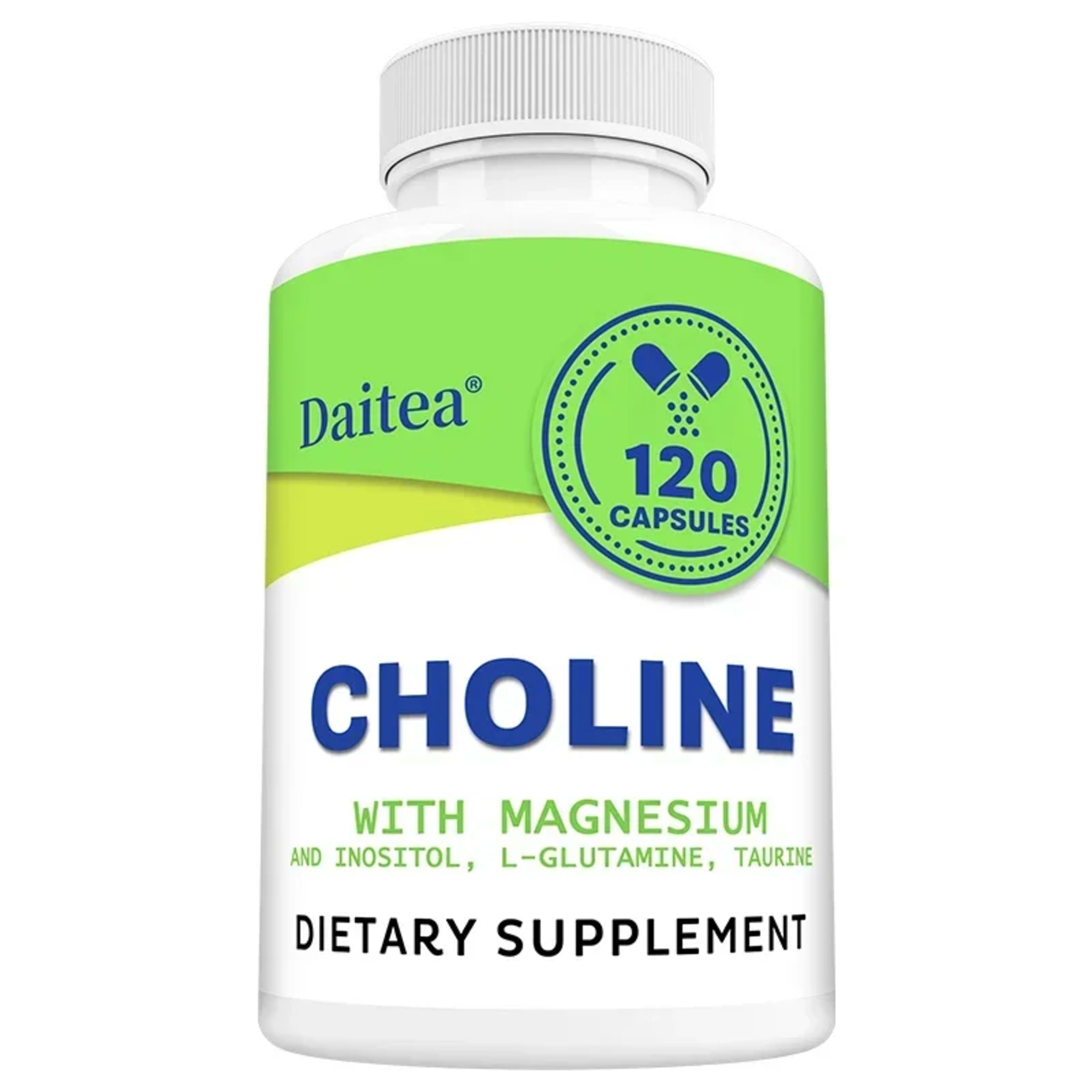 Choline Supplement - Supports Muscle and Cardiovascular Health - Vegetarian, Non-GMO 8