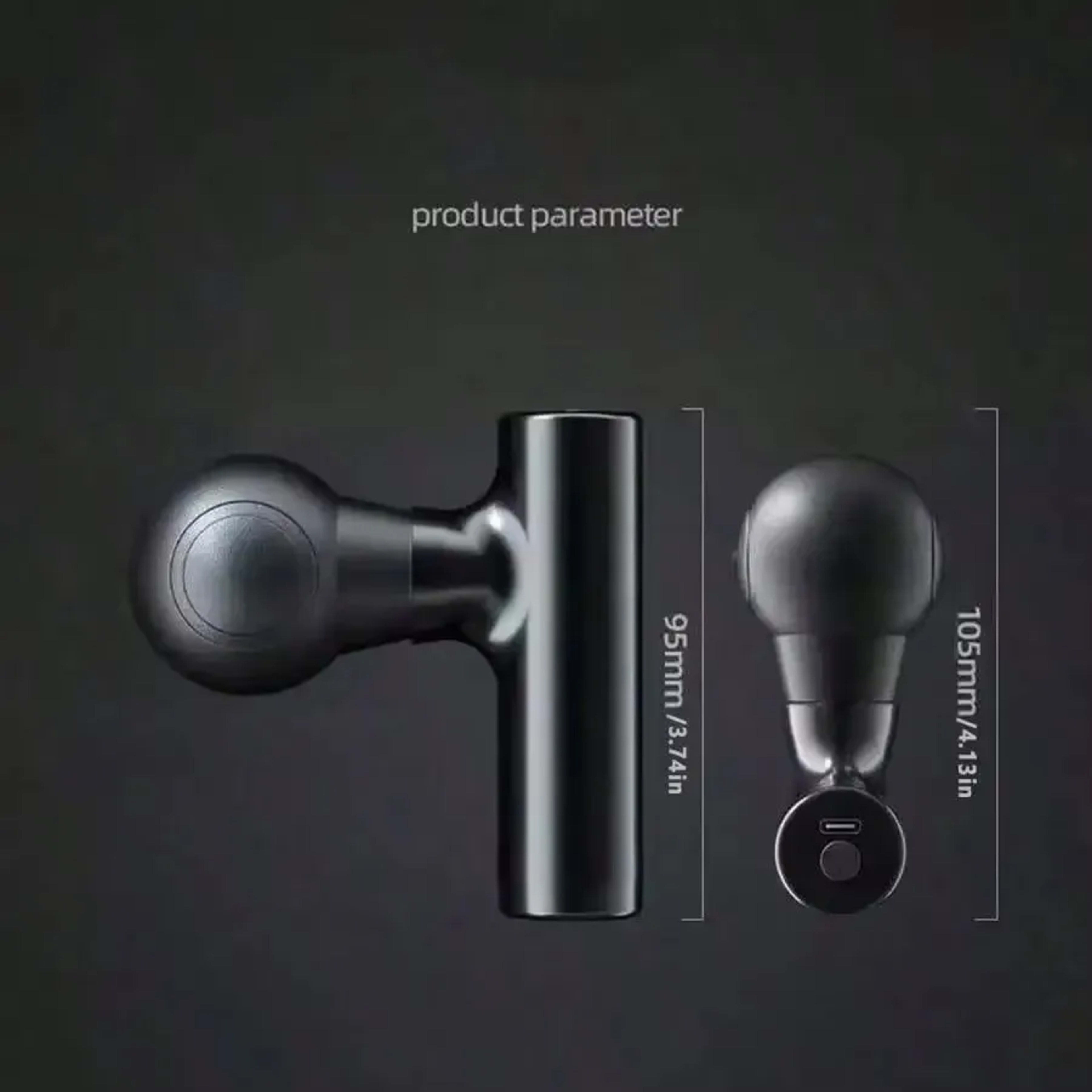 2026 Massage Gun, Deep Tissue Muscle Handheld Percussion Massager For Body, Back And Neck, Ultra Compact Elegant Design  6