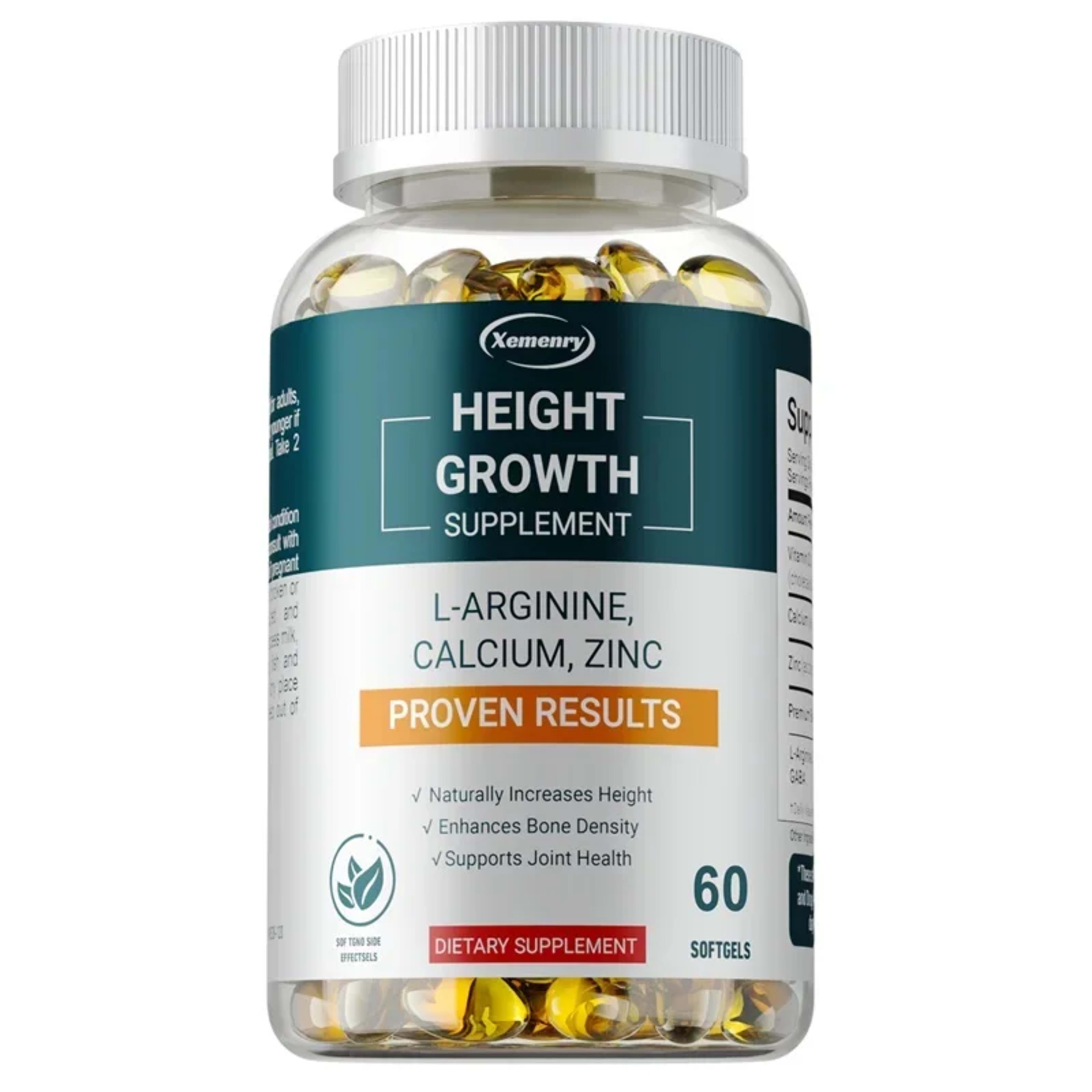 Height Growth Supplements - Supports Bone and Joint Health, Natural Height Growth, Promotes Absorption, and Boosts Immun 9