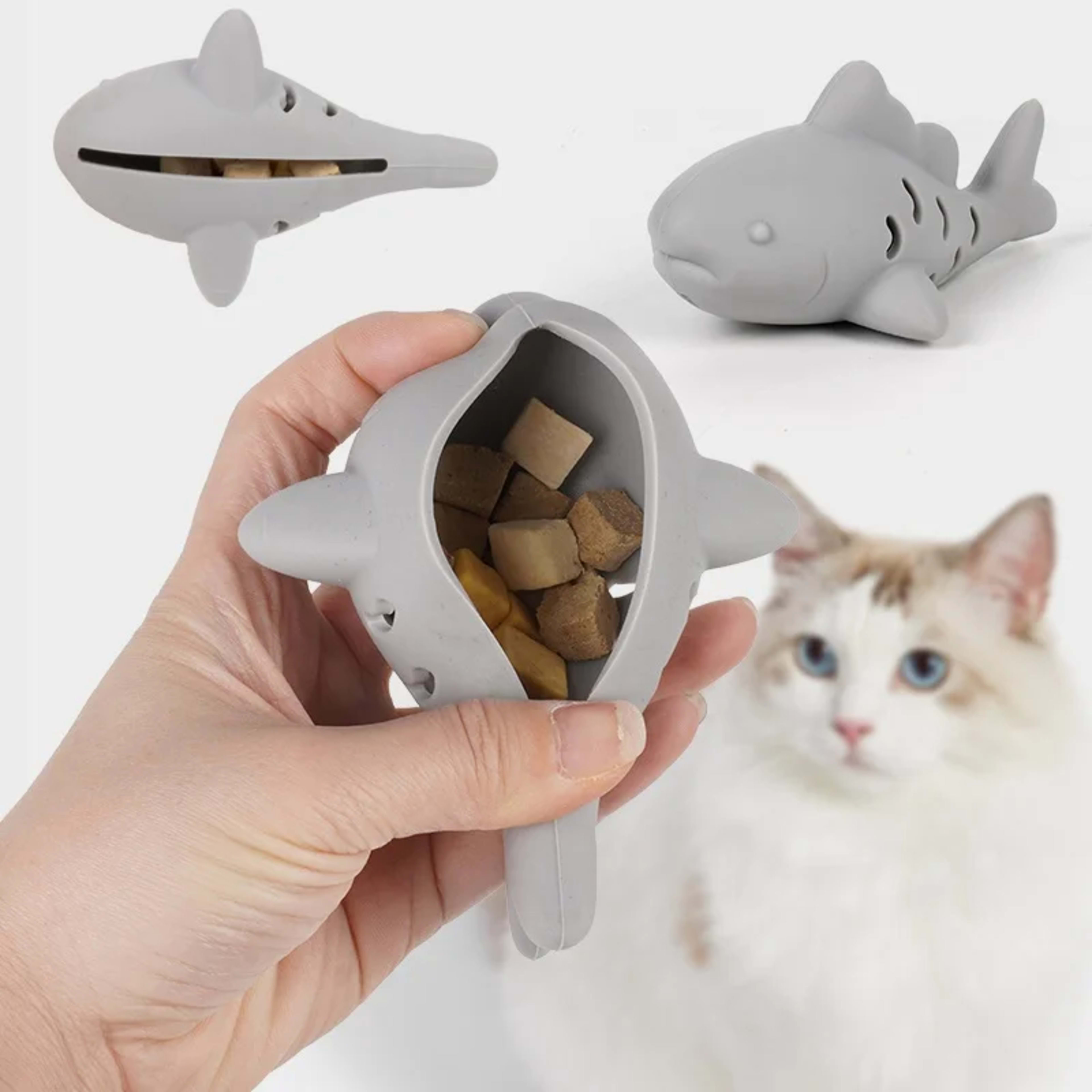 1pc Interactive Cat & Dog Toy - Durable Bite-Resistant Design, Hiding Food & Grinding Teeth Entertainment for Small Pets 1