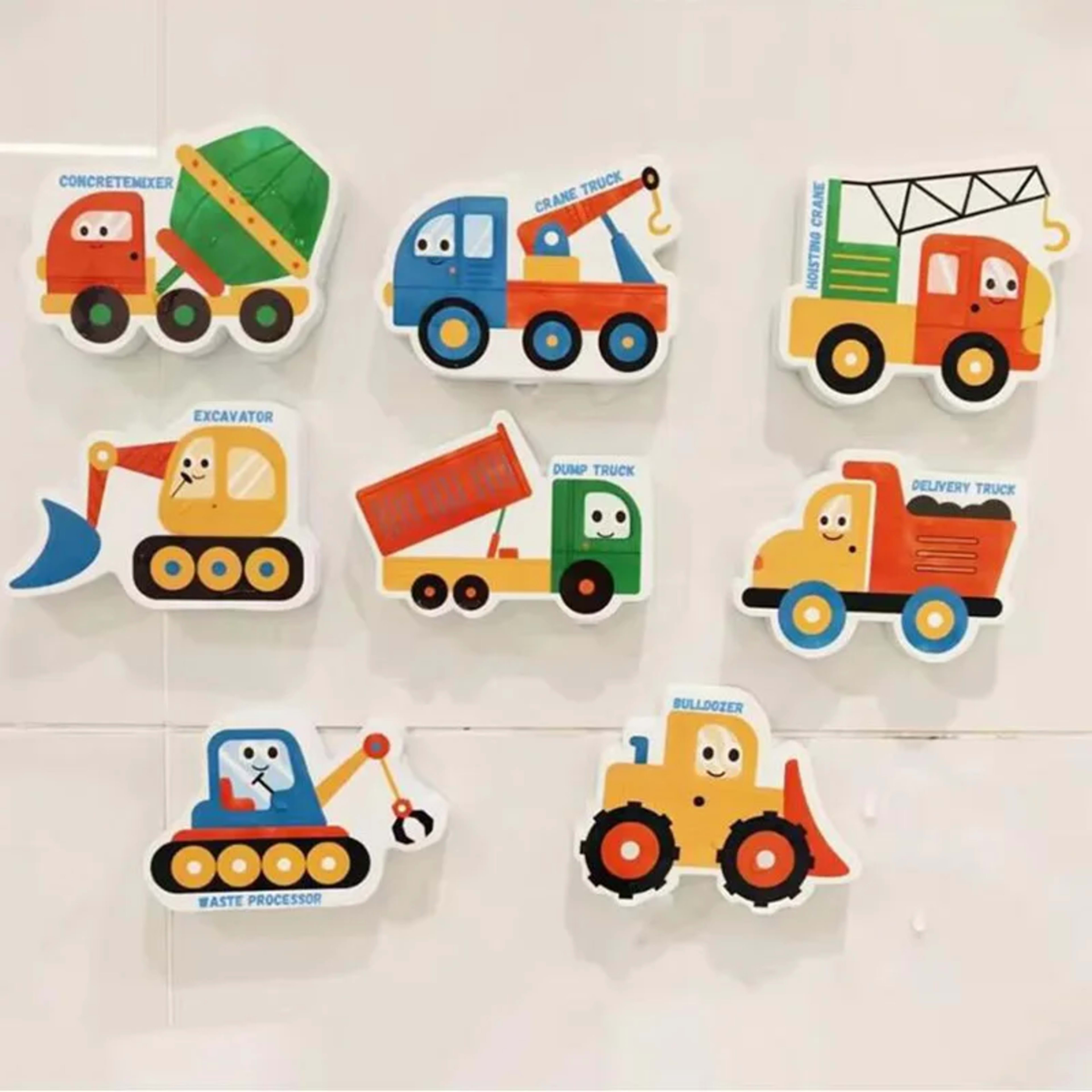 Baby Bath Toys for Kids 2 to 3 Years Fun Bathroom Toys Foam Animals Traffic Cognitive Games Boys Gifts Early Educational 11