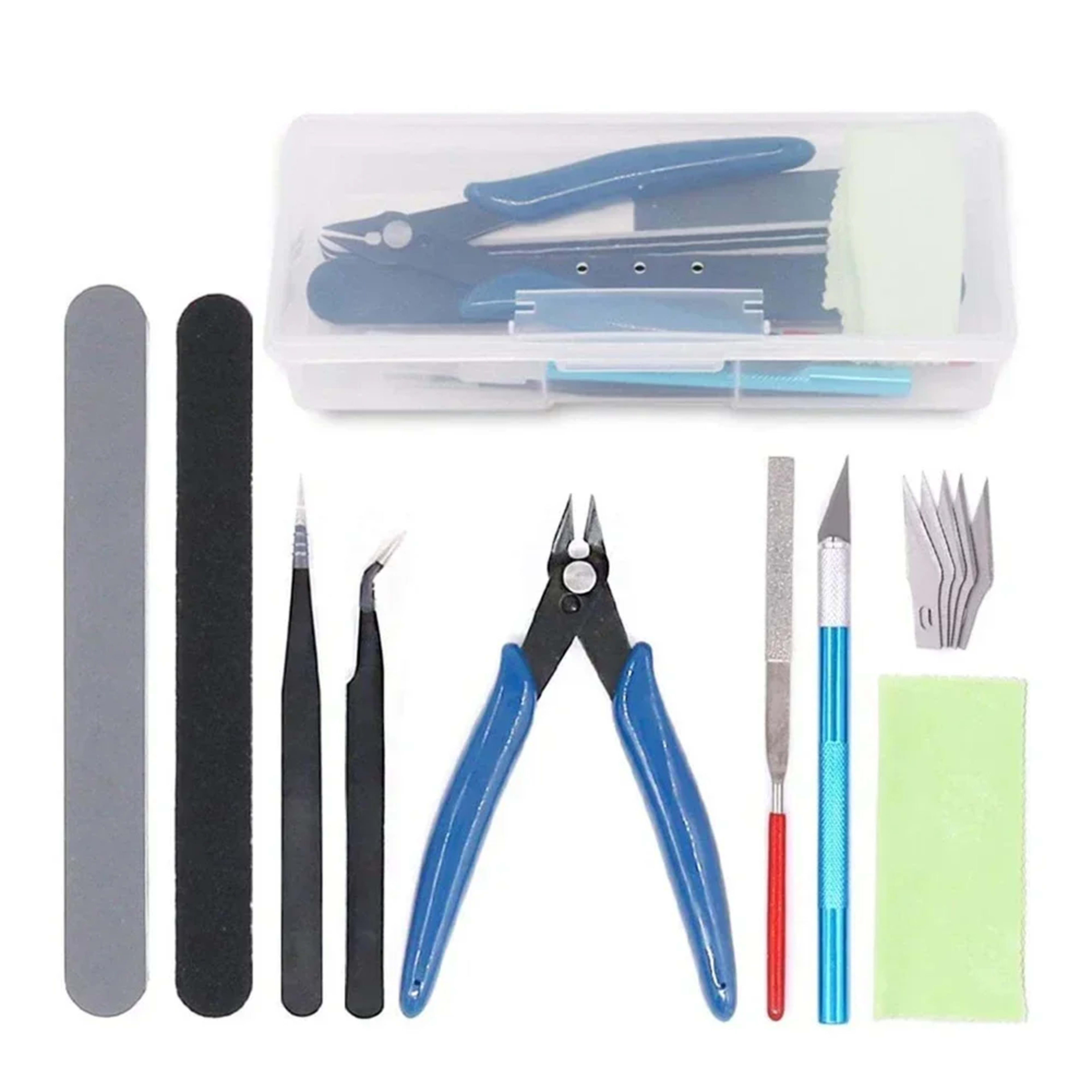 Model Basic Tools  Craft DIY Model Car Hobby Building Repairing Assembly Tool Beginner Handmade Scissors Tweezers 8