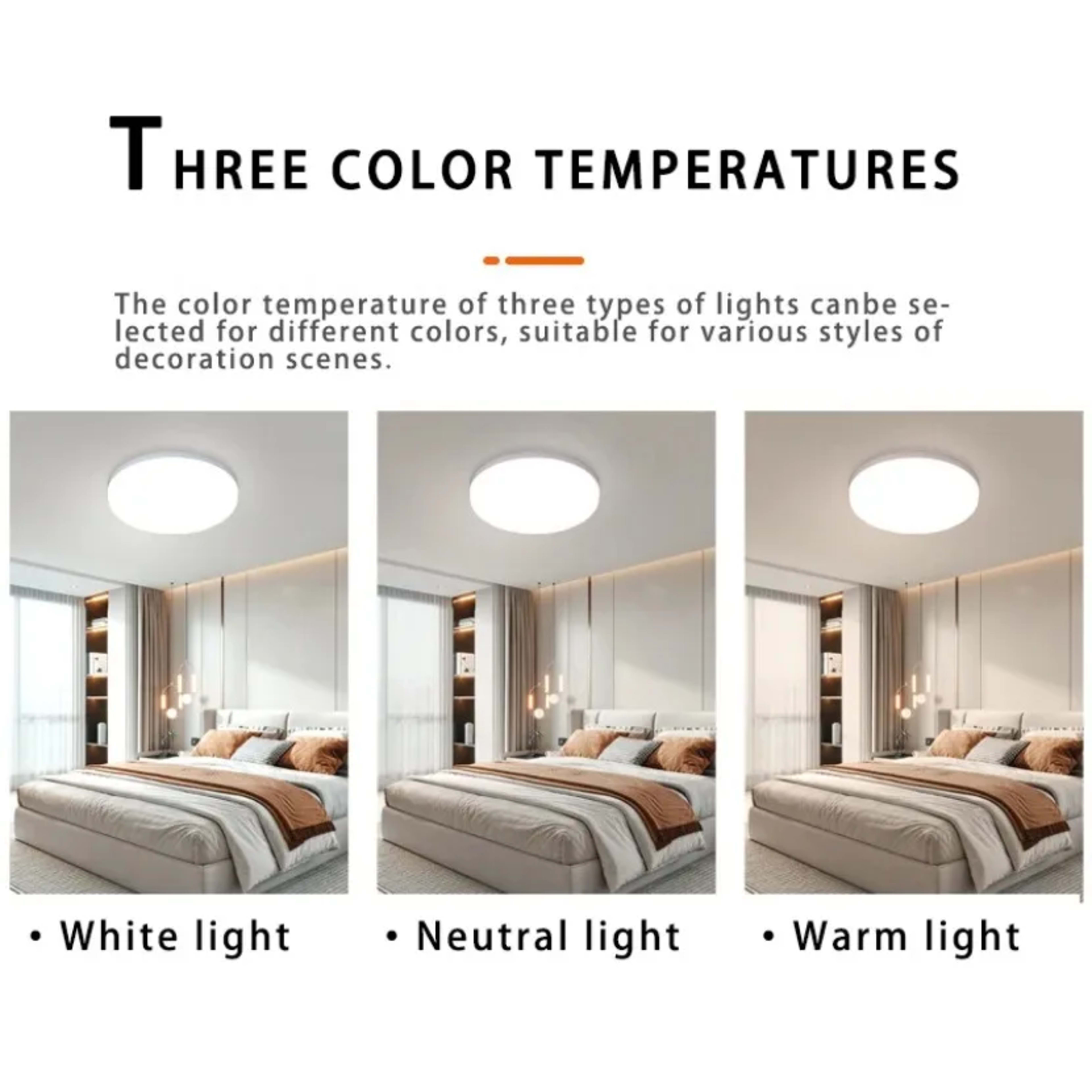 LED Ceiling Light Modern Circular Ultra-thin Light Fixture Bedroom Living Room 18W 24W 36W 48W Indoor Home Decoration Li 4