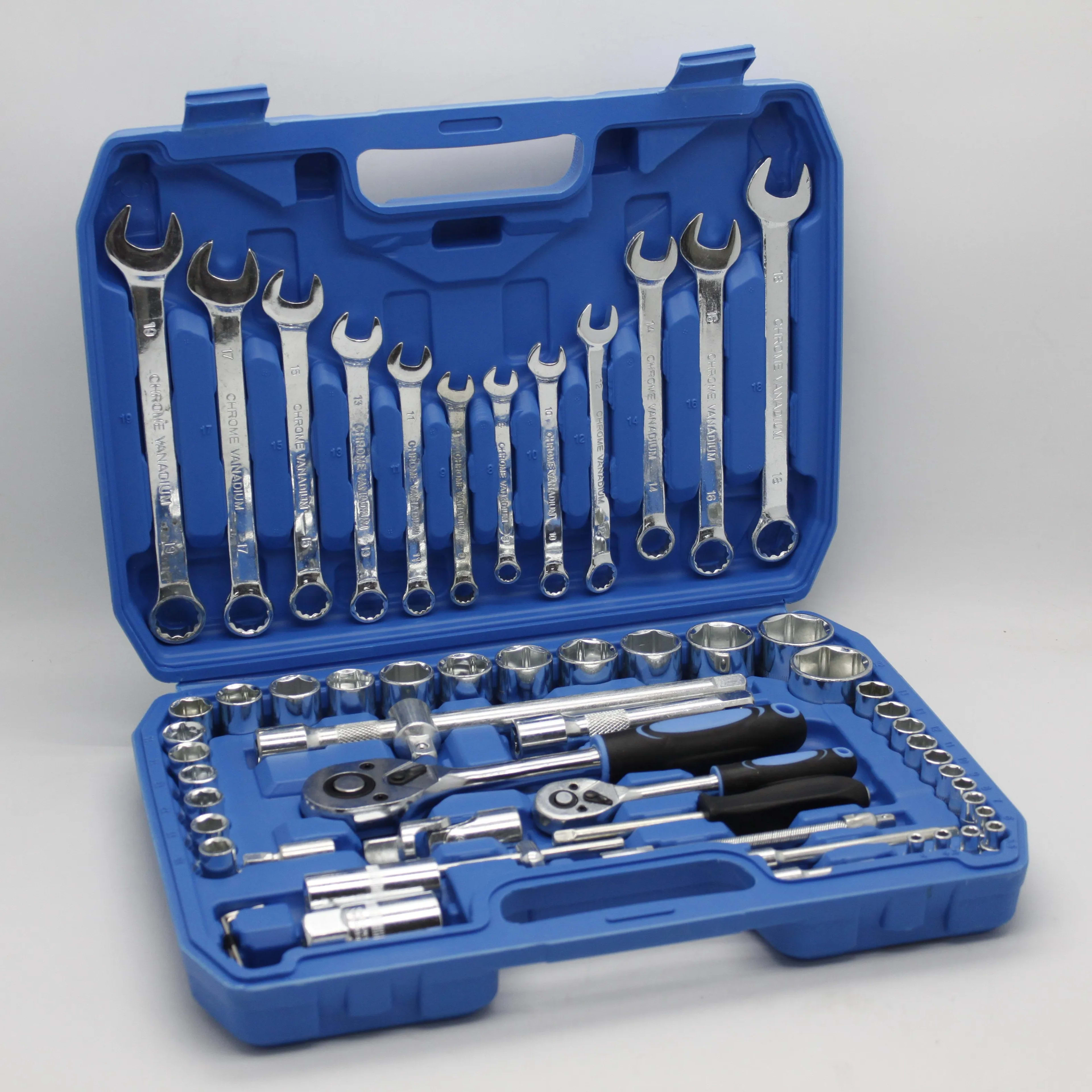 Home repair tool set, with instructions, 61-piece handheld tool set 3
