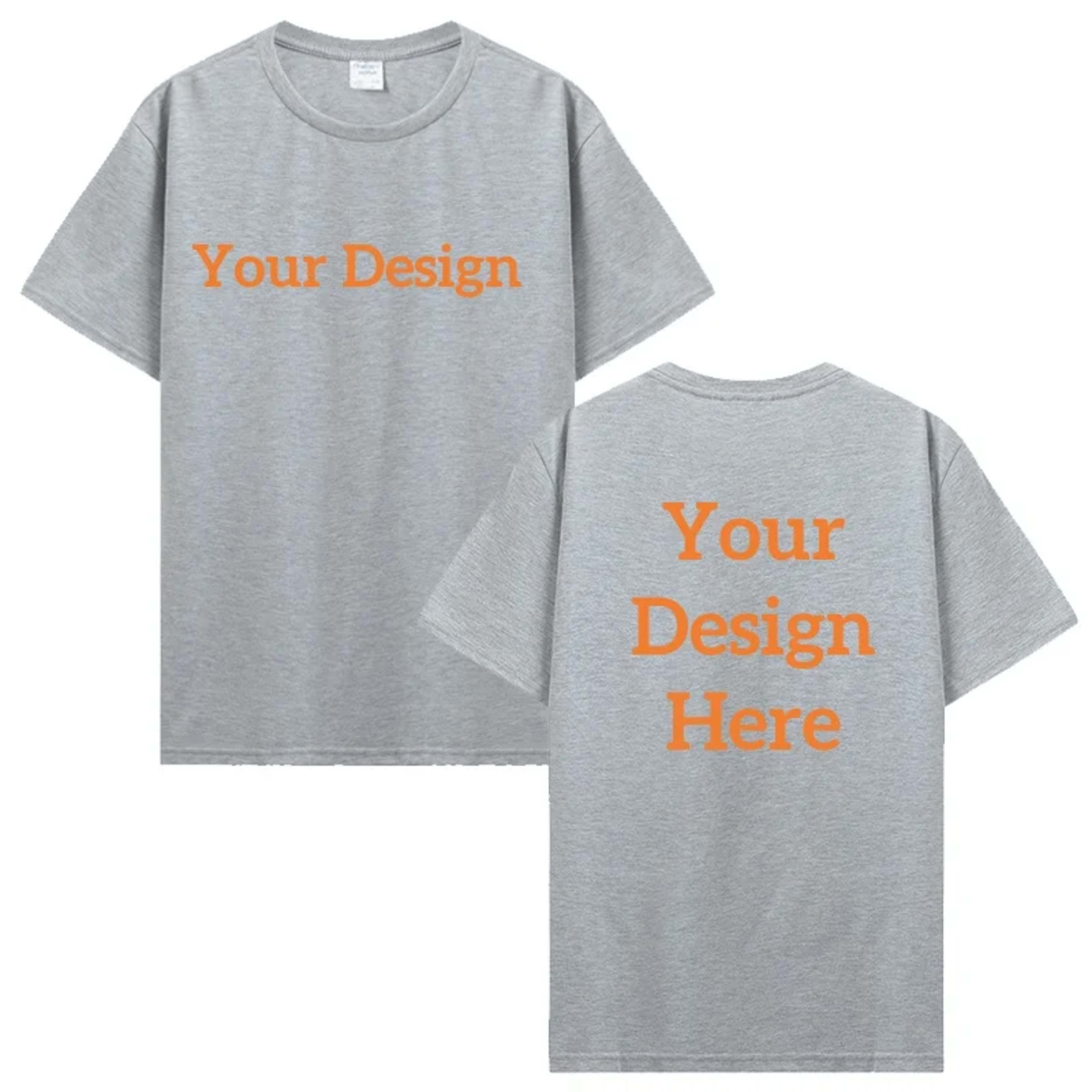 Men's Cotton T-shirt Personalized Your Design Here Custom Text Tshirt for Men Add Your Own Design Fashion T Shirt Men Cl 9