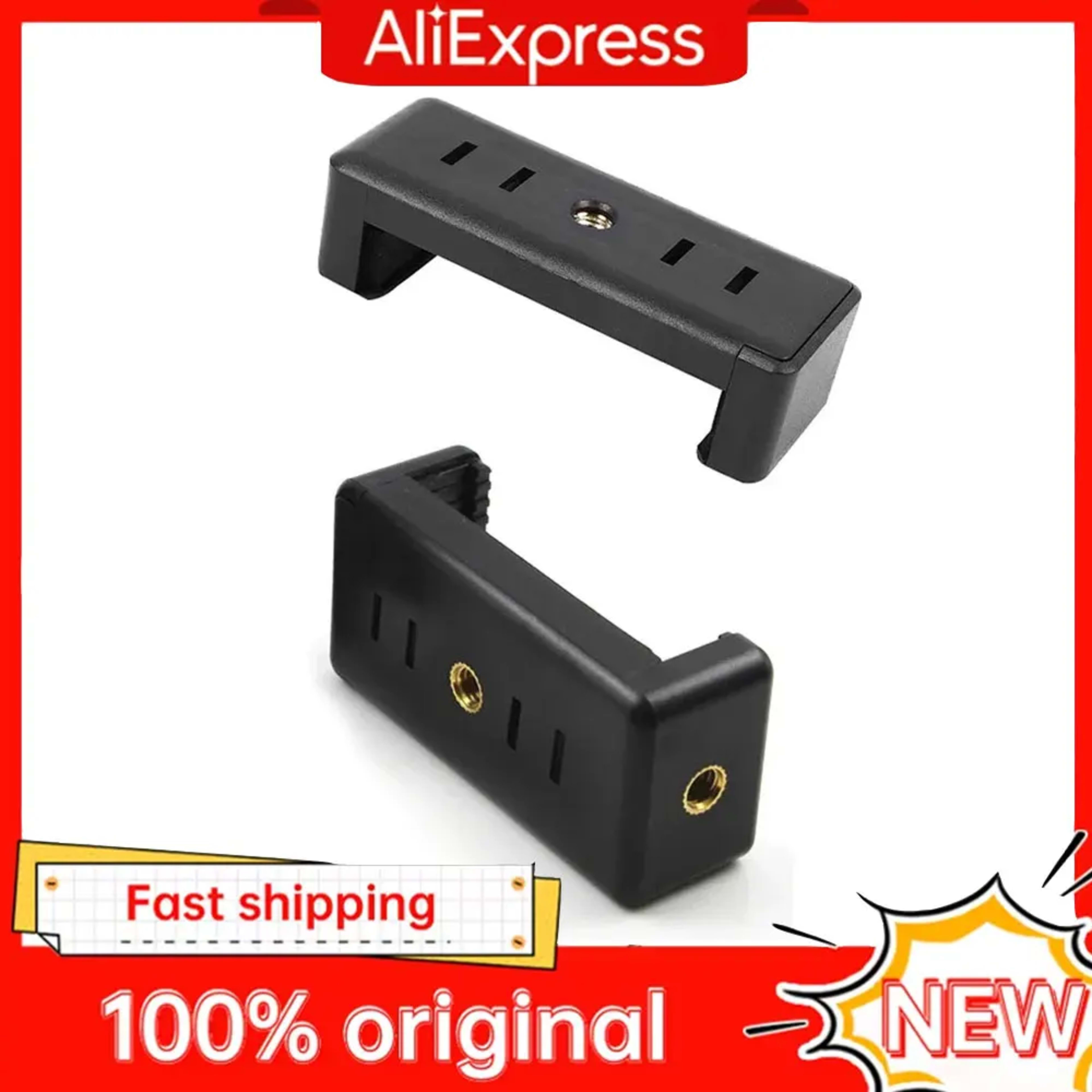 For Tripod Mobile Smart Phone Universal Accessories Stand Mount Tripod Stand Phone Clip 1/4 Inch Screw Hole Holder 1