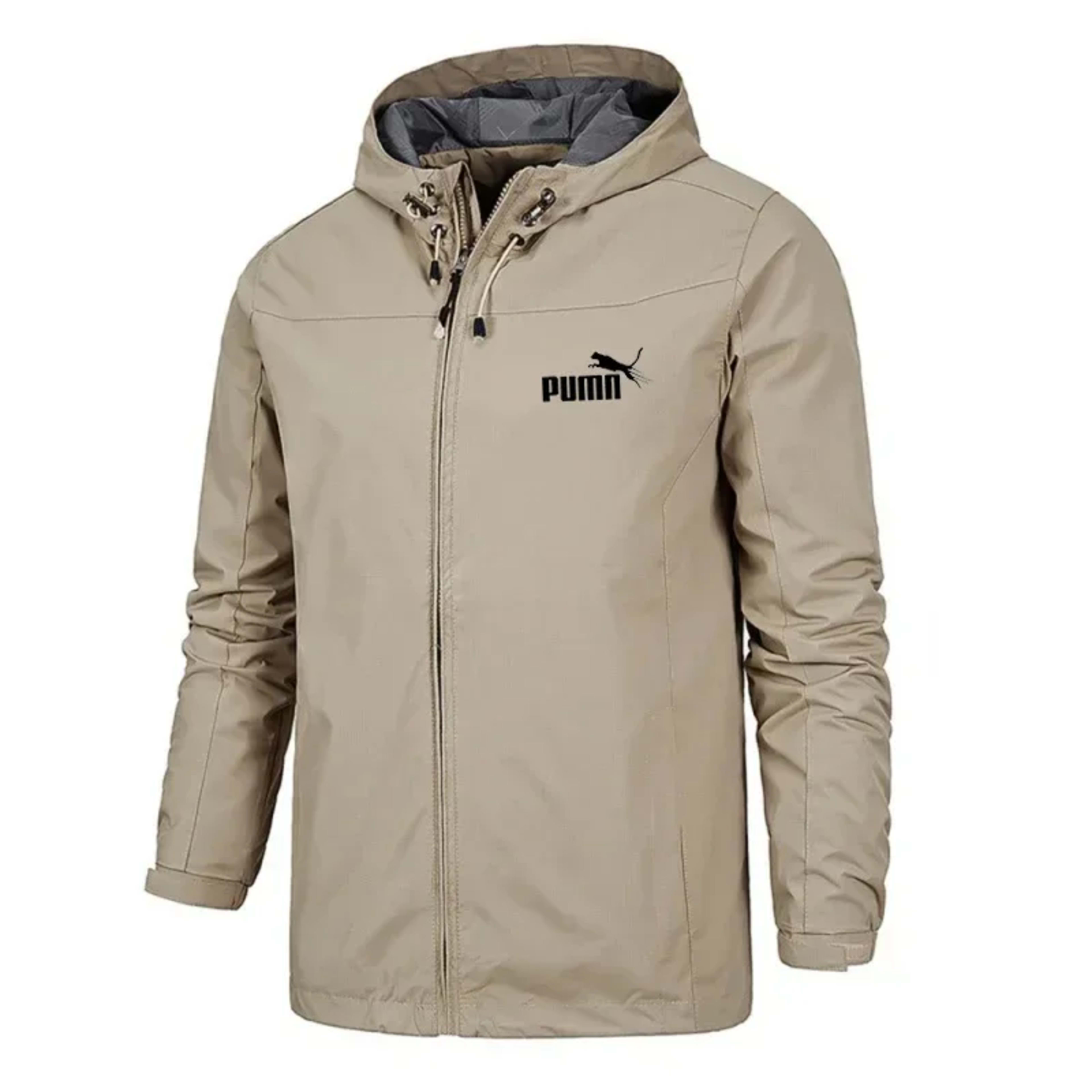 Men's hooded waterproof jacket, camping, outdoor, mountain climbing, windproof, lightweight, long-sleeved outdoor jacket 10