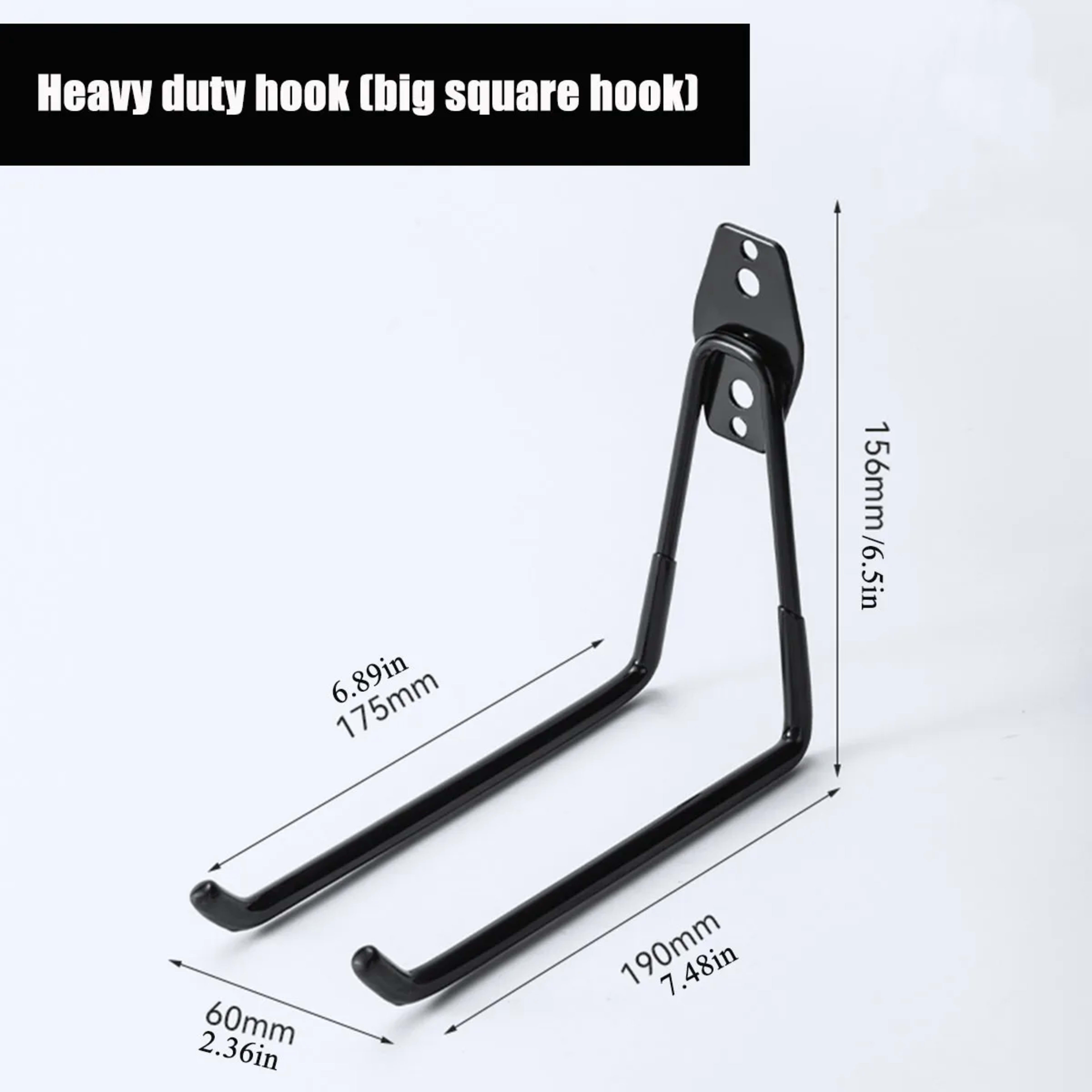 Garage Storage Utility Hooks,Garage Garden Tool Organizer,Hanging Utility Wall Mount Hooks,Heavy Duty Tool Storage Organ 11