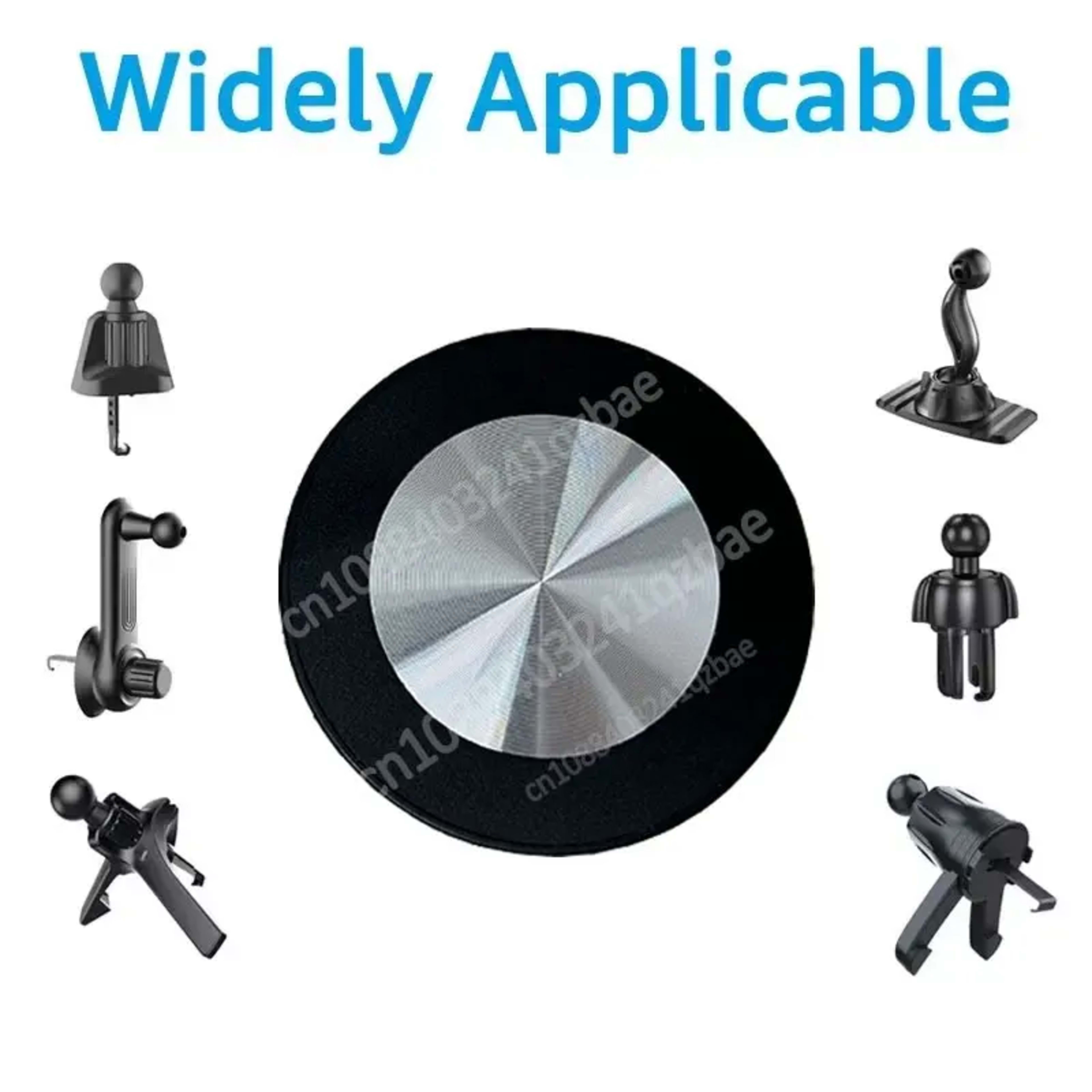 For MagSafe Car Mount Accessories Universal Magnetic Car Phone Holder Parts Suitable for 17mm Ball Head Base Magnet Brac 5