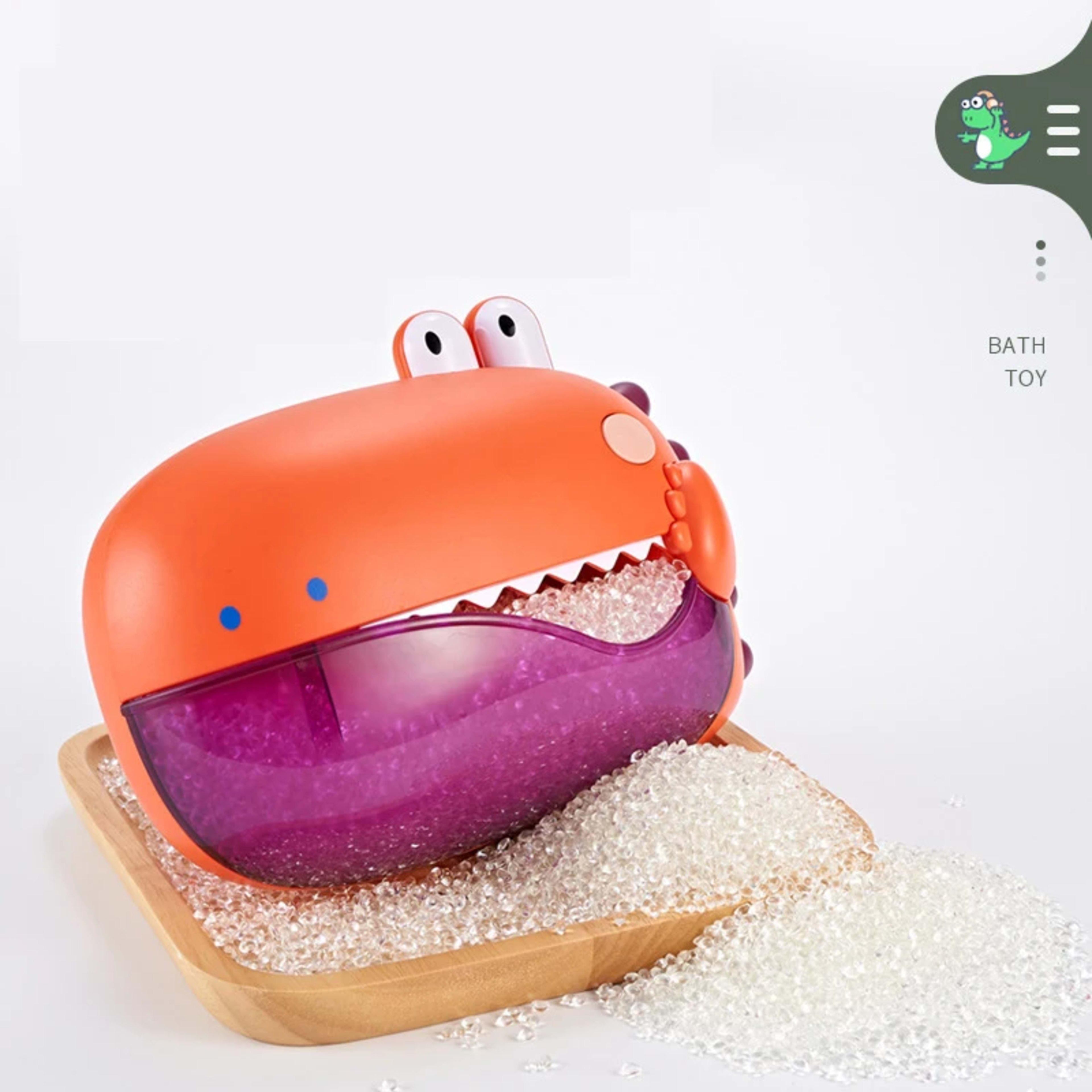 Baby Bath Toys for Kids Music Dinosaur Bubble Machine Bath Toys Bathtub Soap Automatic Bubble Maker Toys Baby Bathroom T 4