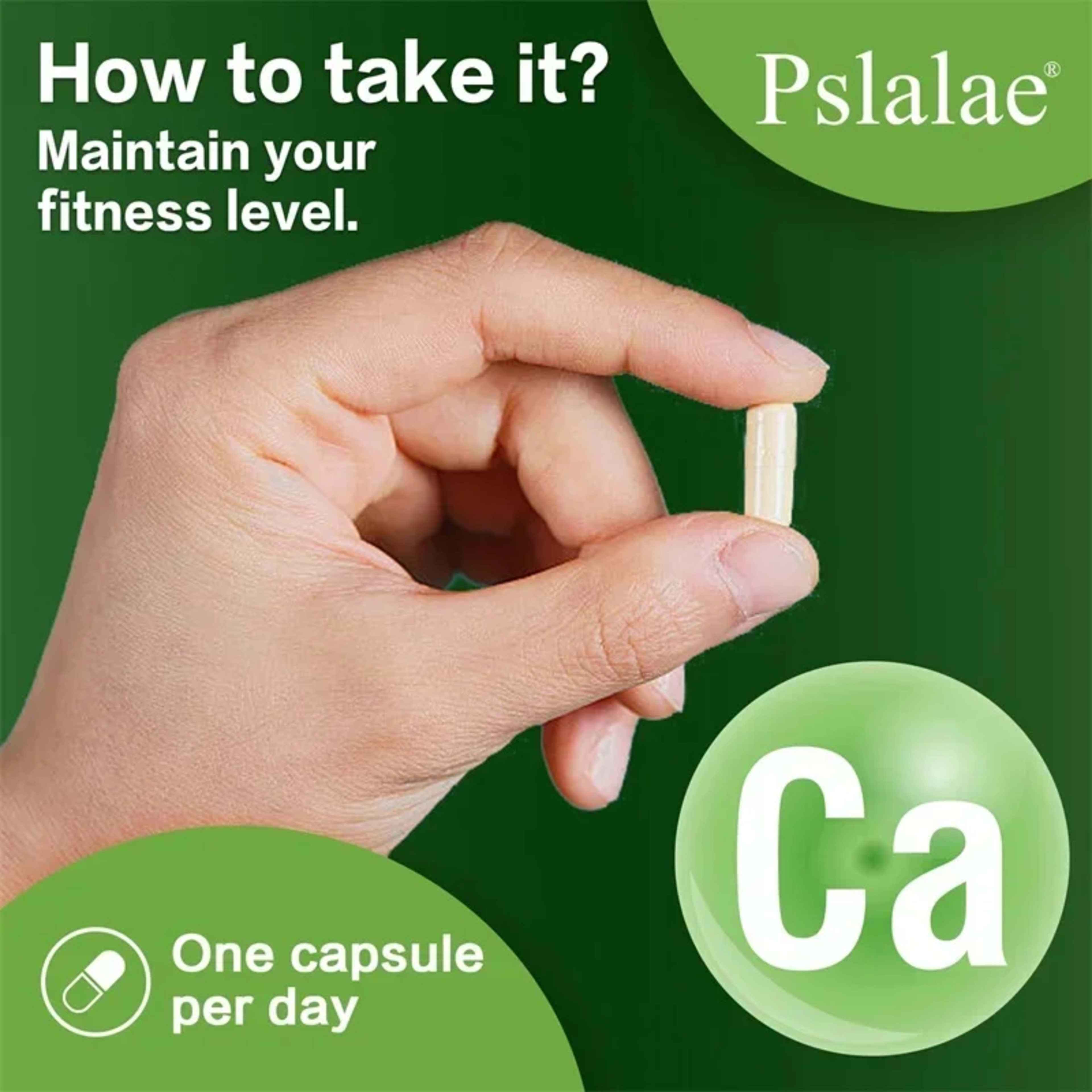 Calcium Supplement - Promotes Calcium Absorption, Boosts Energy, Strong Bones, Supports Heart & Muscle Health, Non-GMO 6