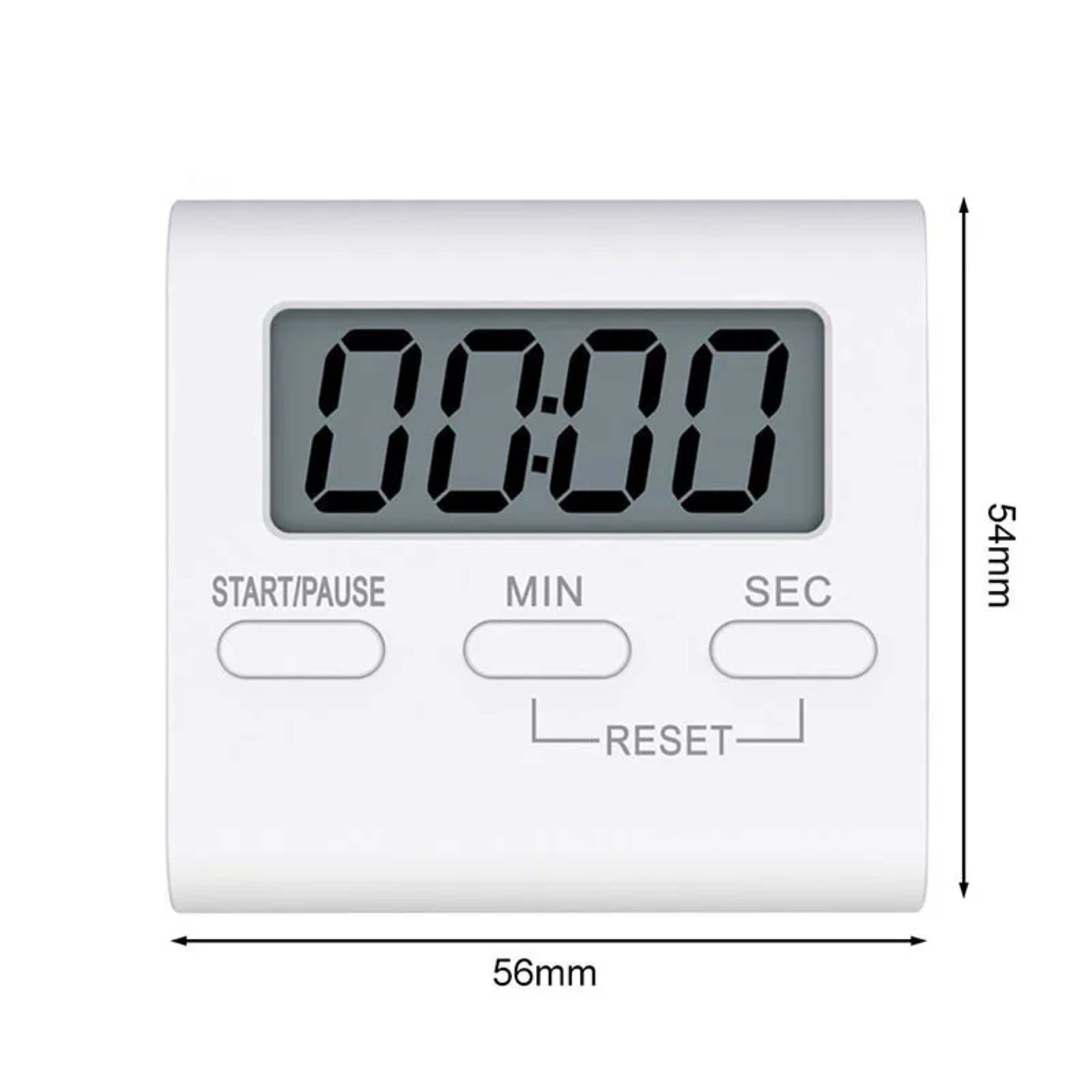 Magnetic Kitchen Gadget Digital Kitchen Timer - LCD Manual Countdown Cooking Timer Mechanical Digital Timer for Cooking