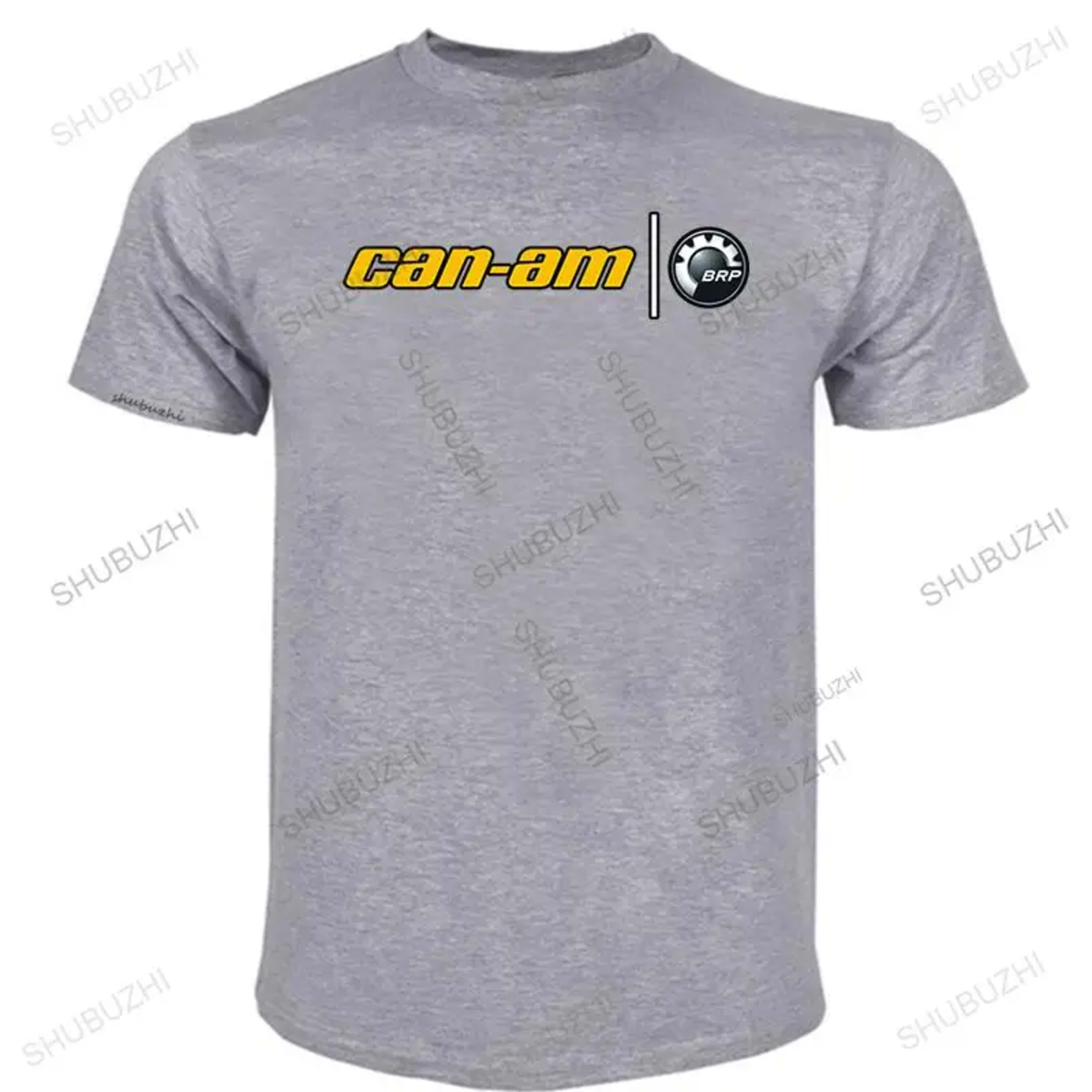 Men T shirt Fashion Classics Can Am Logo s Black T Shirt Printed Funny Graphic Tee Shirt Round Neck Tops women short sle 9