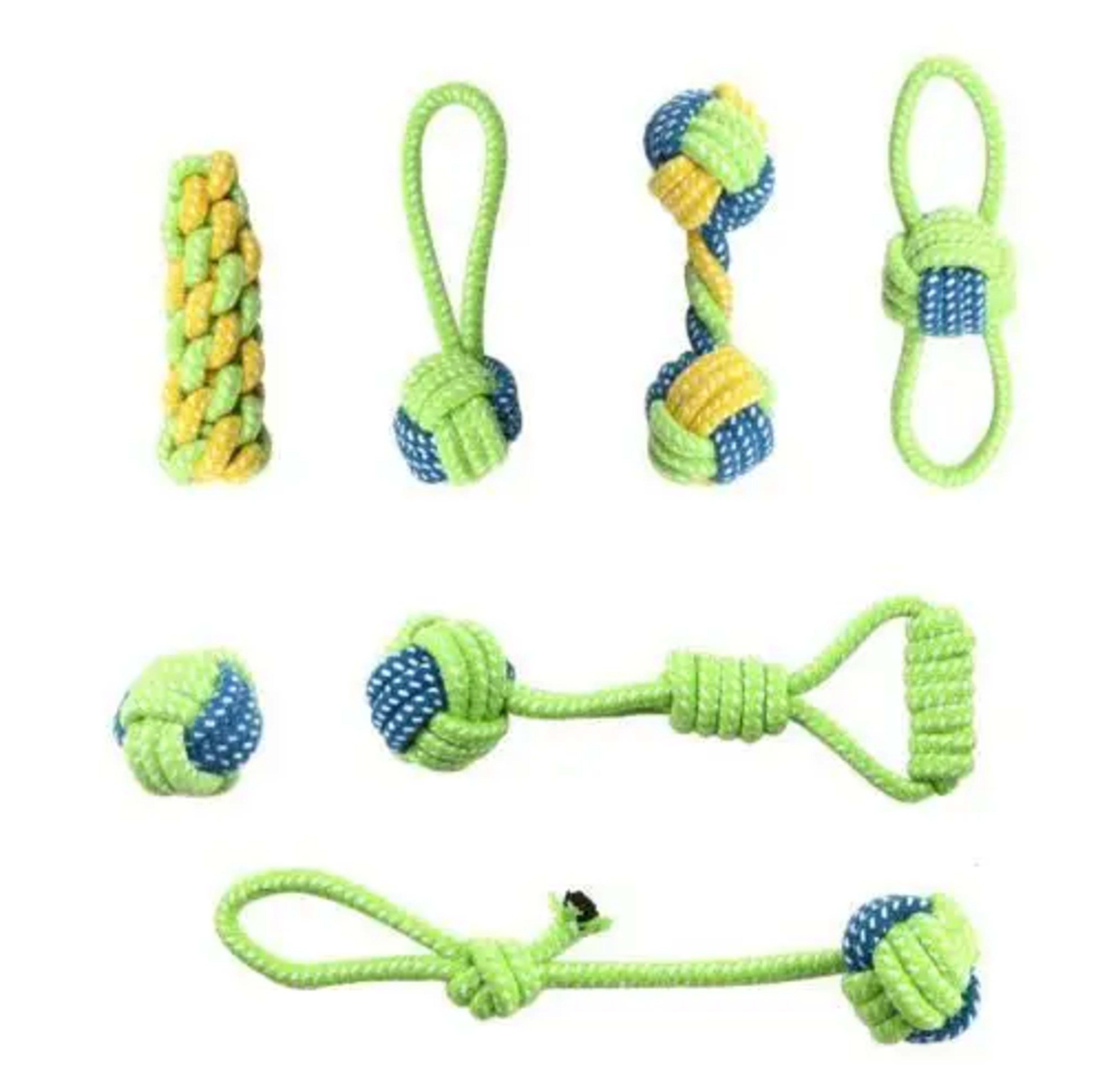 Pet Dog Toys for Large Small Dogs Toy Interactive Cotton Rope Mini Dog Toys Ball for Dogs Accessories Toothbrush Chew Pu 16