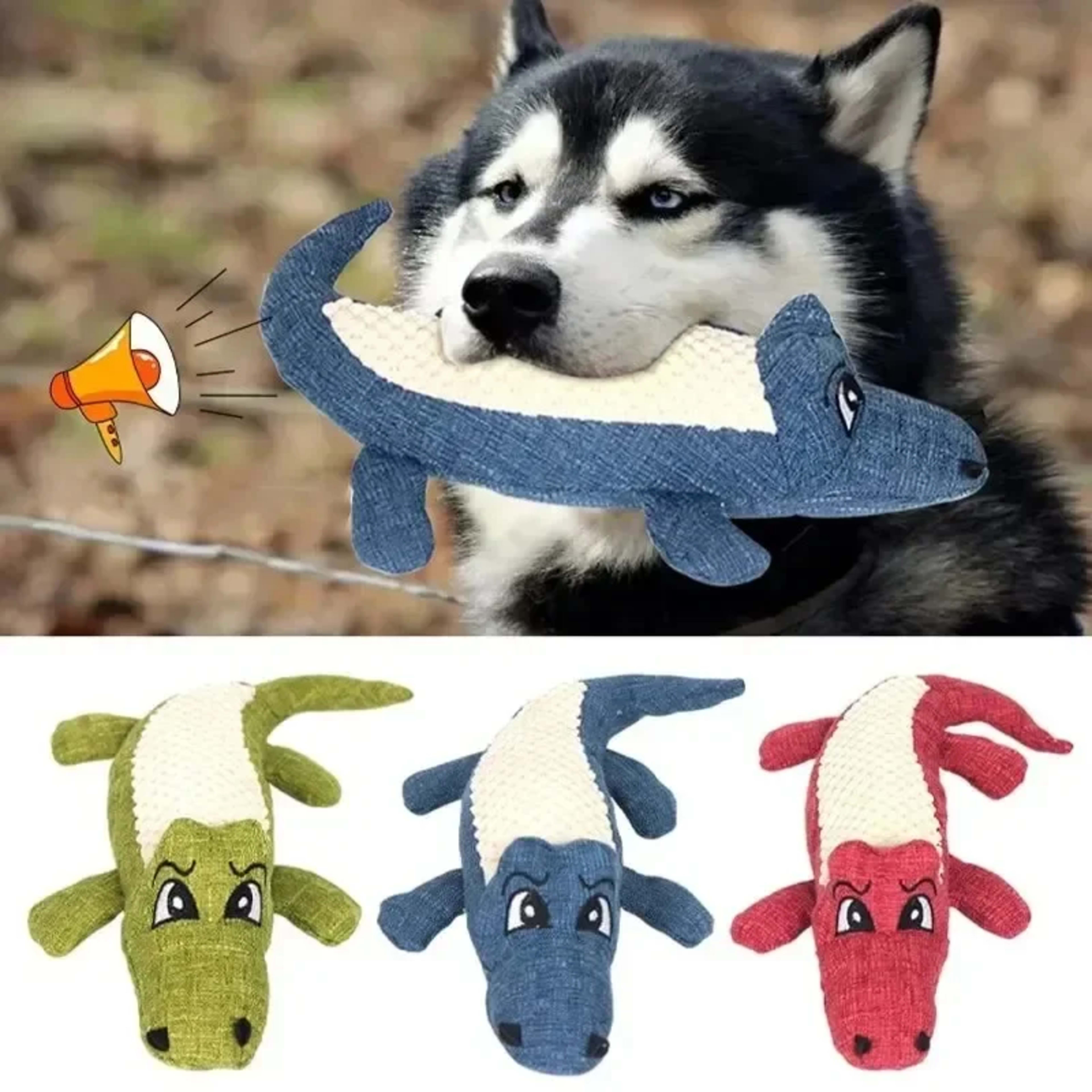 Pet Dog Toys Sound-Sounding Interactive Cartoon Animal Plush Toy Pet Supplies