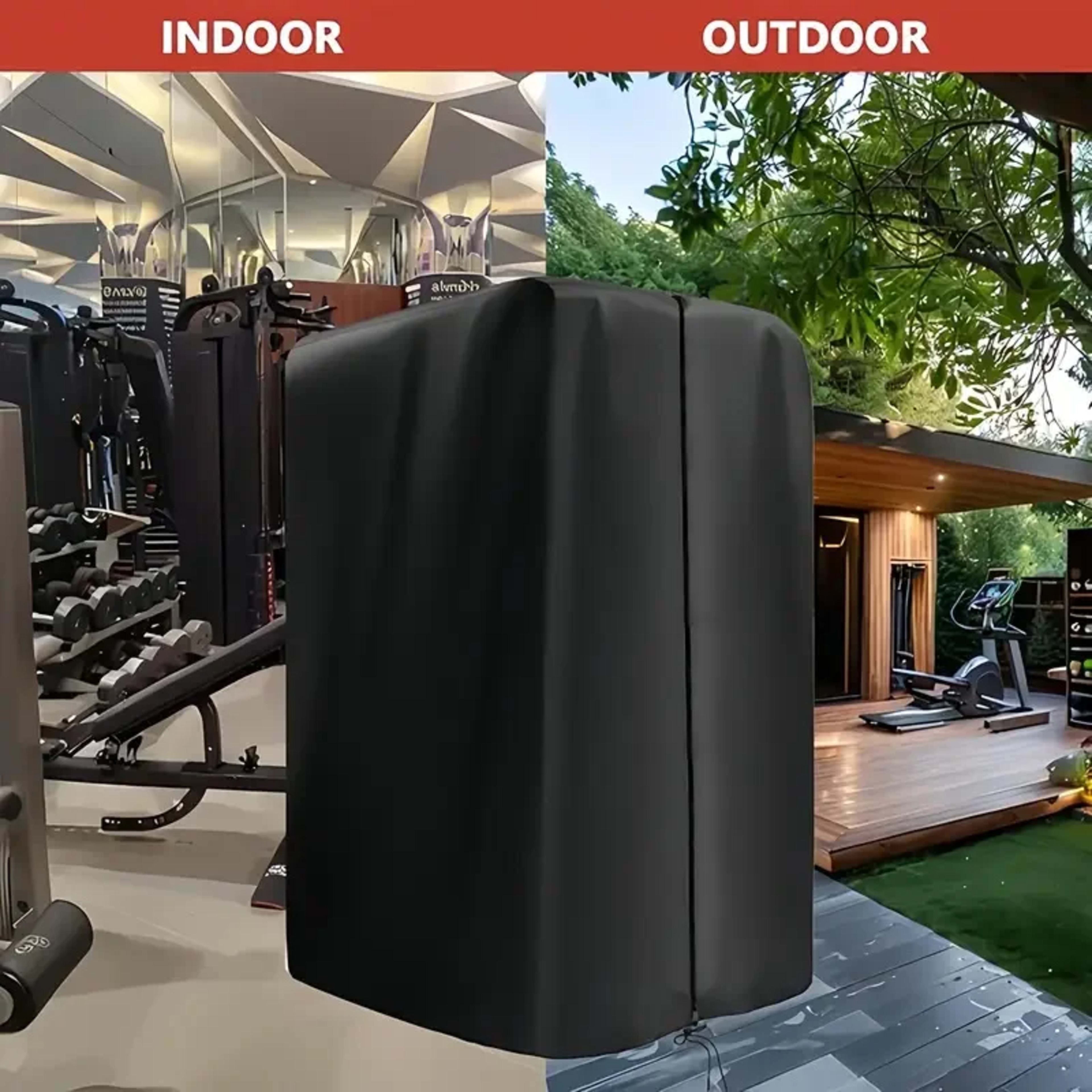 Comprehensive Fitness Equipment Cover, Effectively Protects Your Gym Gear, Suitable for Most Exercise Machines, All-Seas