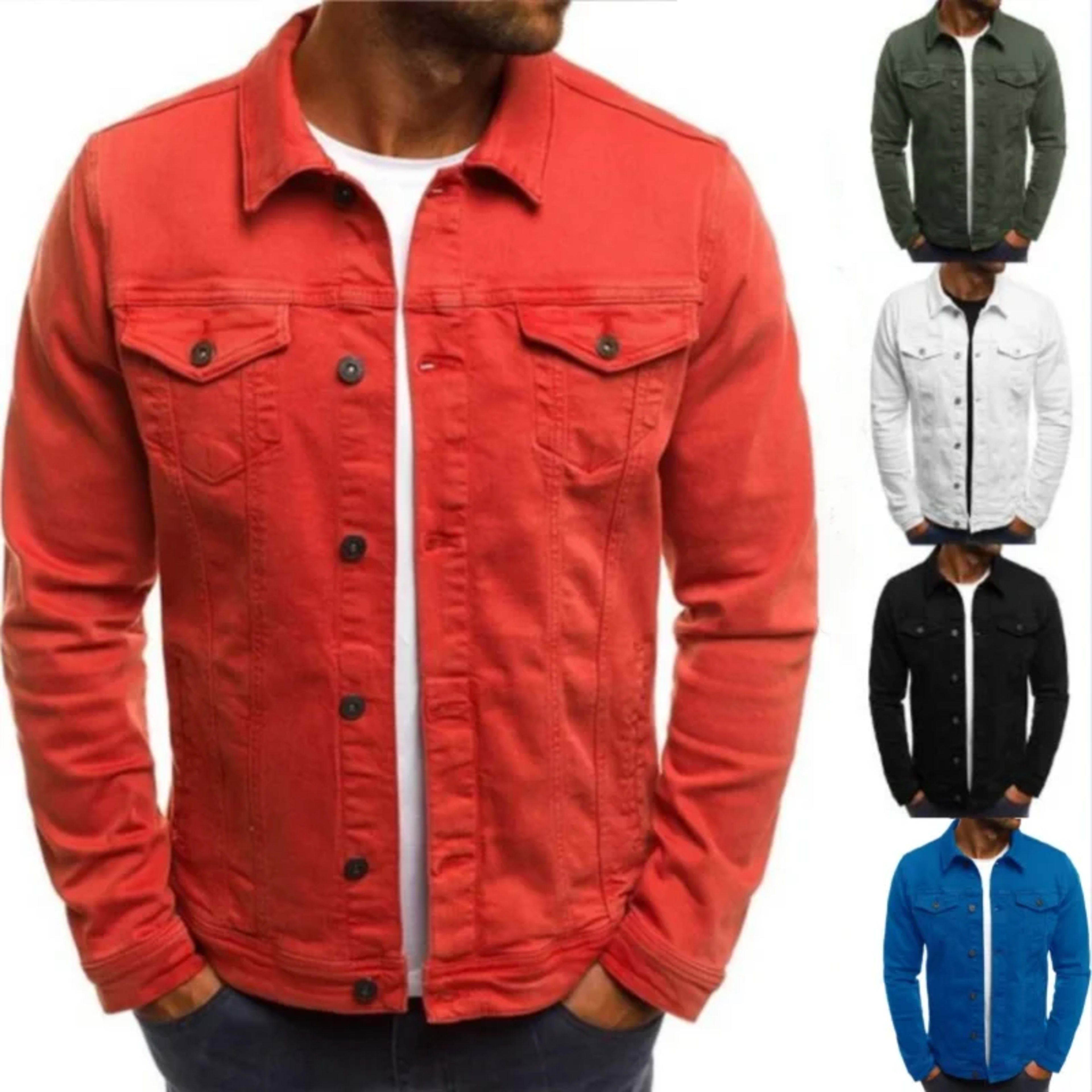 Men's Denim Jackets Streetwear Casual Cotton Classic Slim Jeans Coat Male Clothes Cowboy Jacket Ropa Para Hombre 1