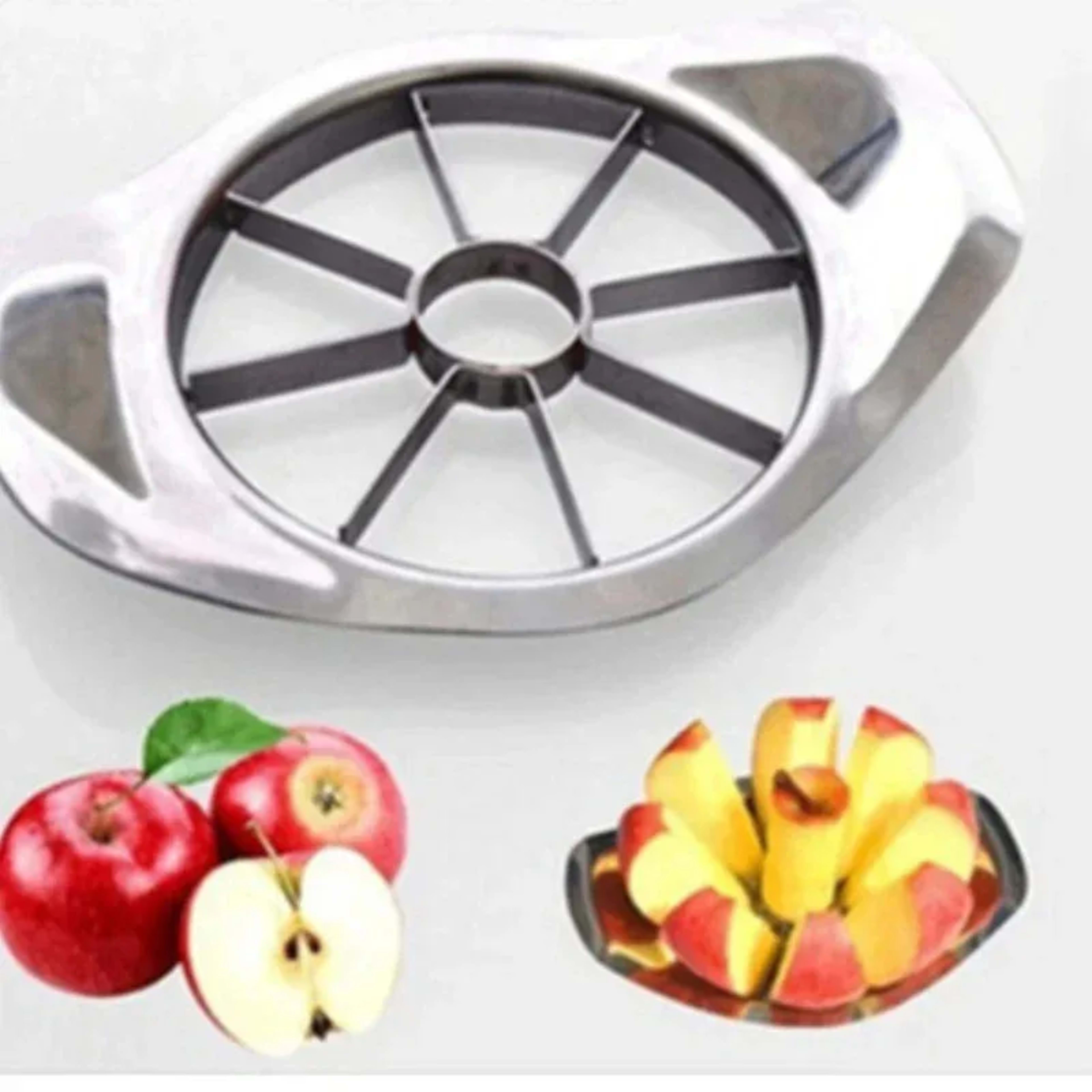 Kitchen Gadgets Stainless Steel Comfort Handle Divider Apple Cutter Vegetable Fruit Tools 5