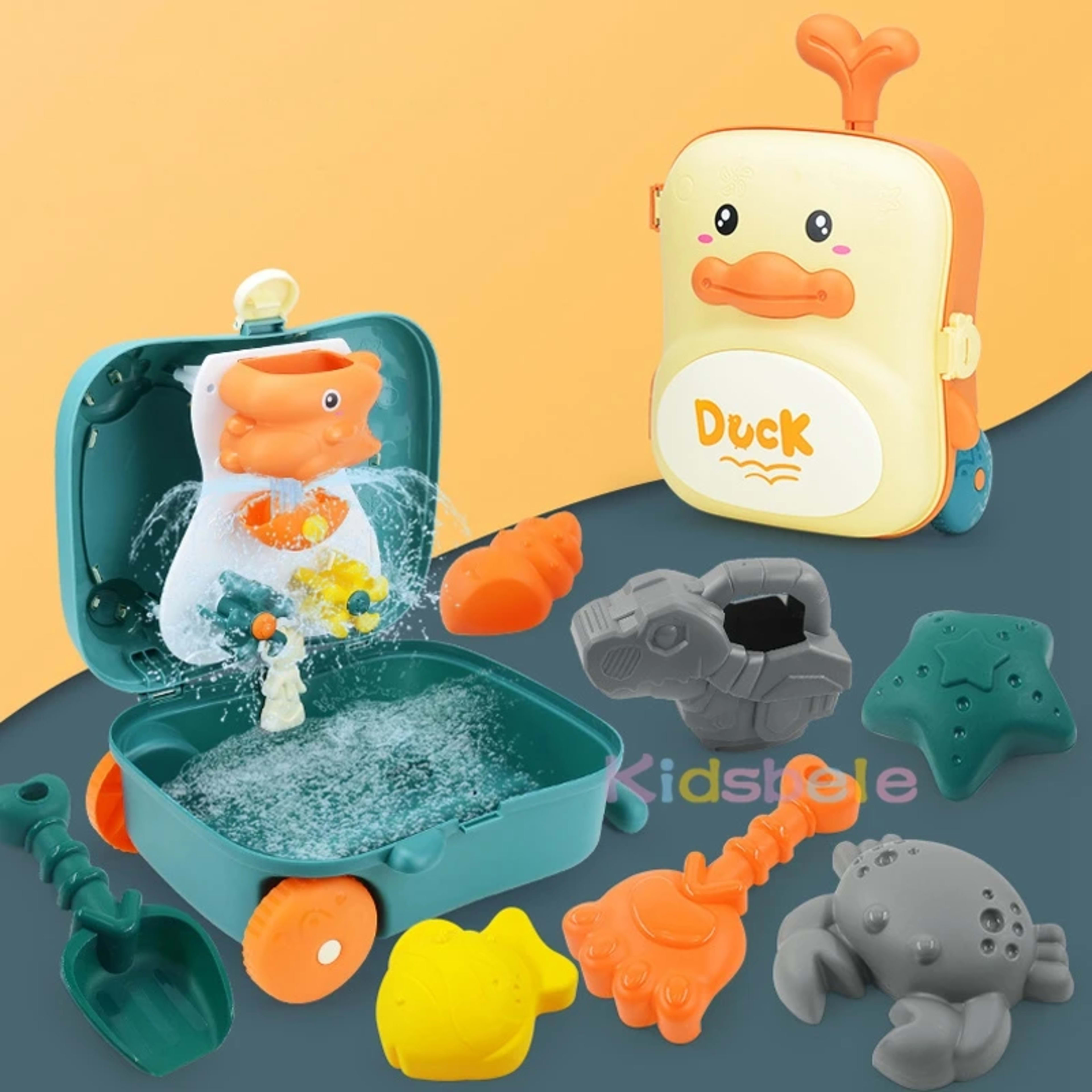 Kids Beach Toys Baby Beach Play Toys Sandbox Kit Summer Toys Beach Accessories Sand Water Game Tools Bath Toy For Baby 2