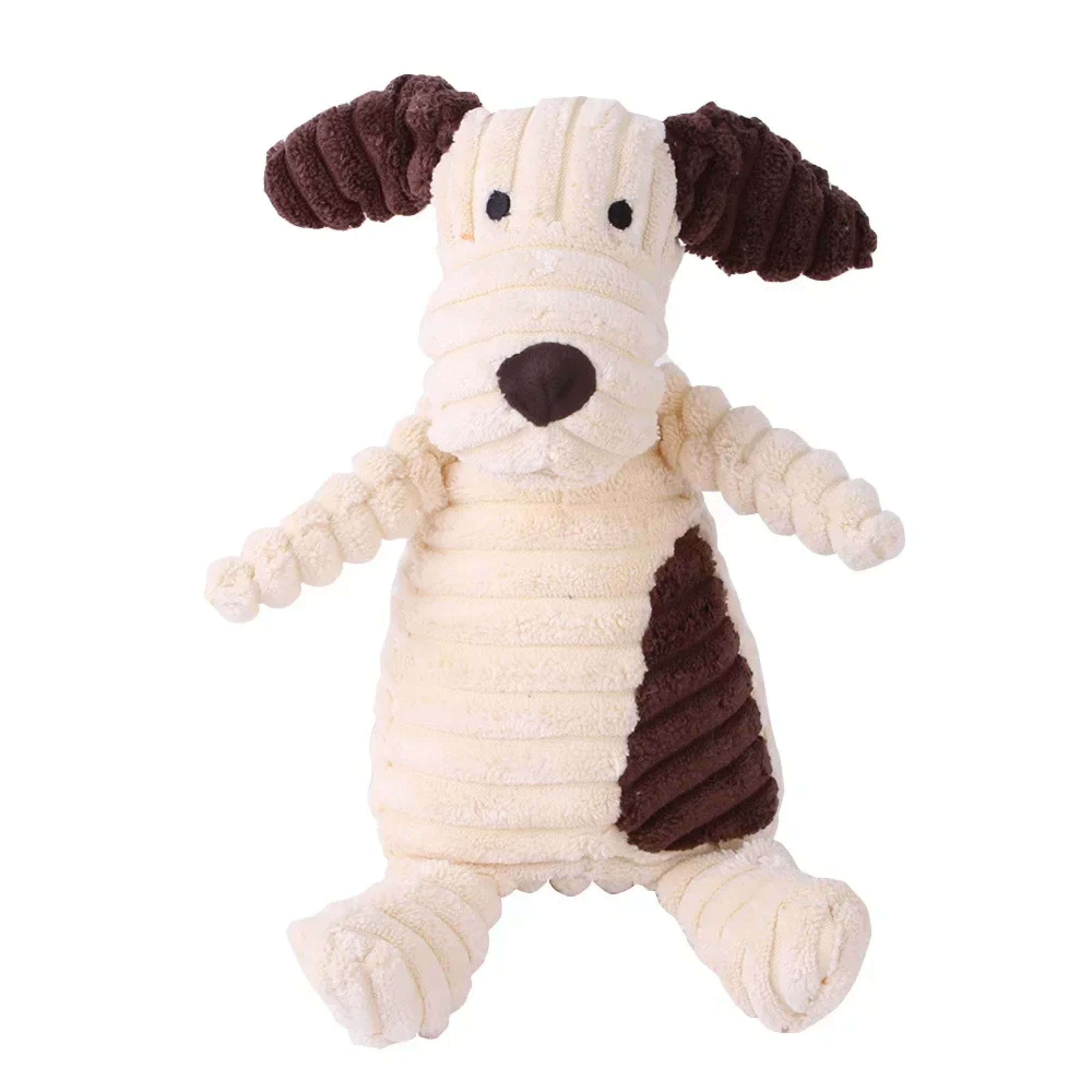 Plush Dog Toy Animals Shape Bite Resistant Squeaky Toys Corduroy Dog Toys for Small Large Dogs Puppy Pets Training Acces 4
