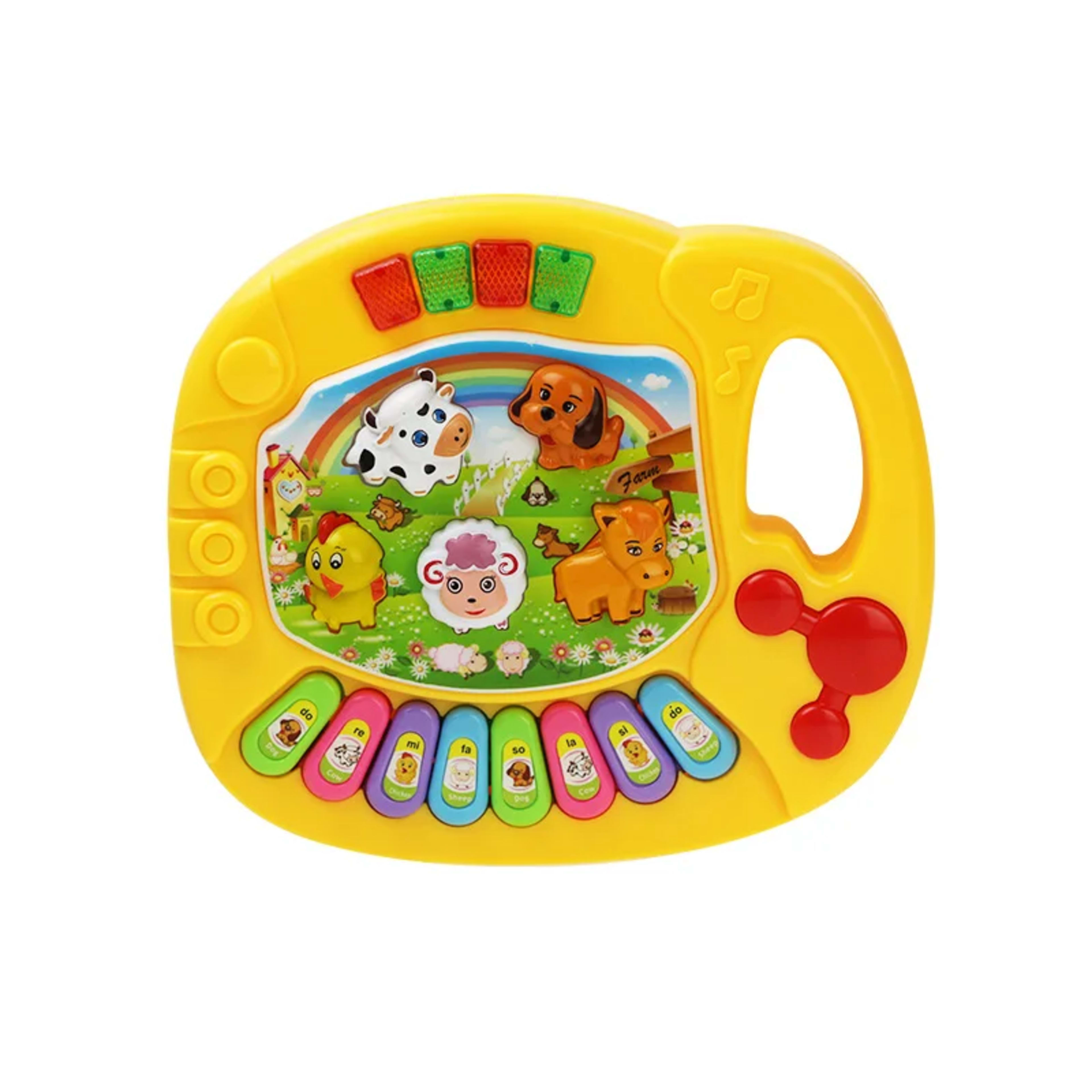 Baby Musical Toy with Animal Sound Kids Piano Keyboard Electric Flashing Music Instrument Early Educational Toys for Chi 10