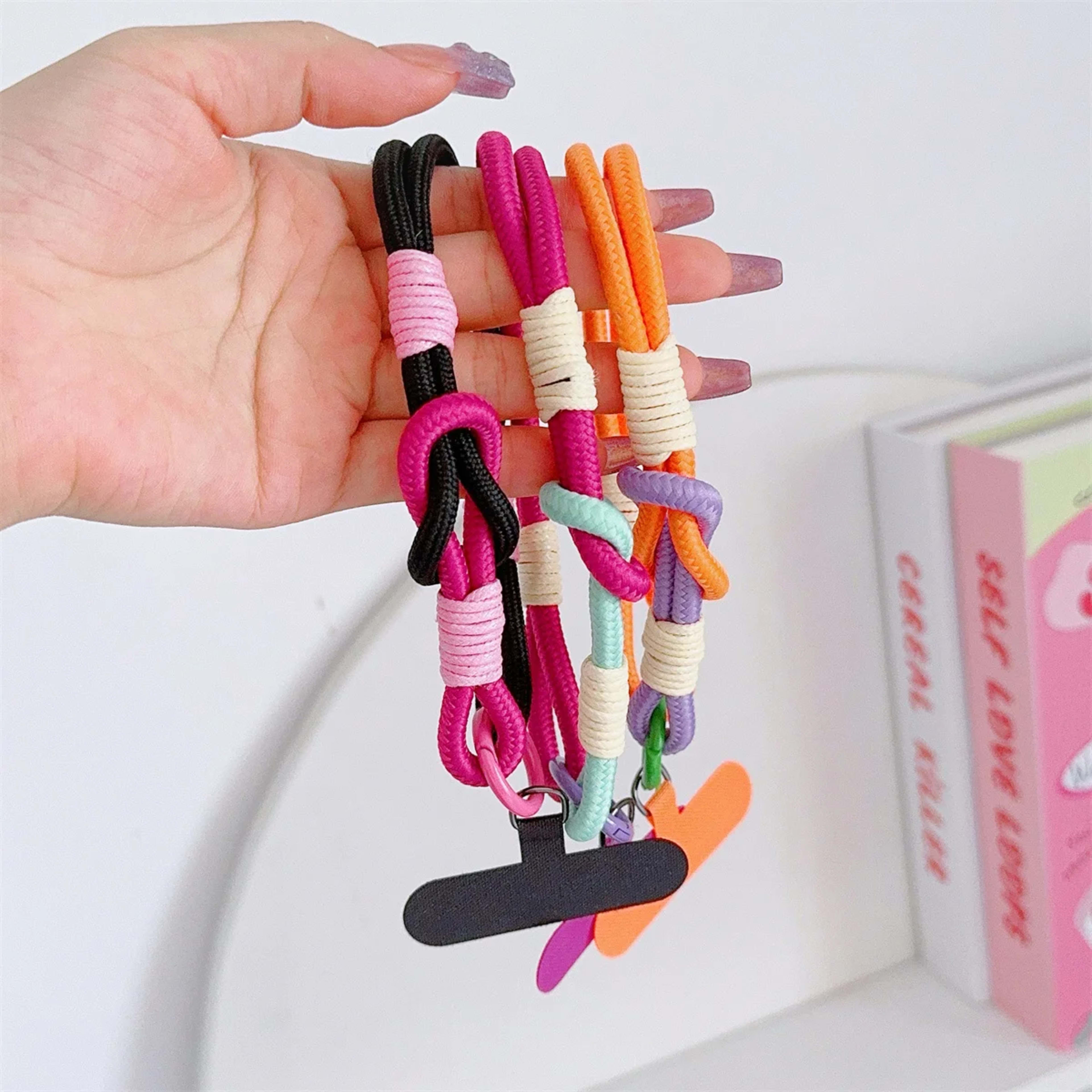 Phone Lanyard Wrist Strap Phone Case Connection Piece Universal Phone Case Accessories Anti-Slip and Anti-Fall Portable  3