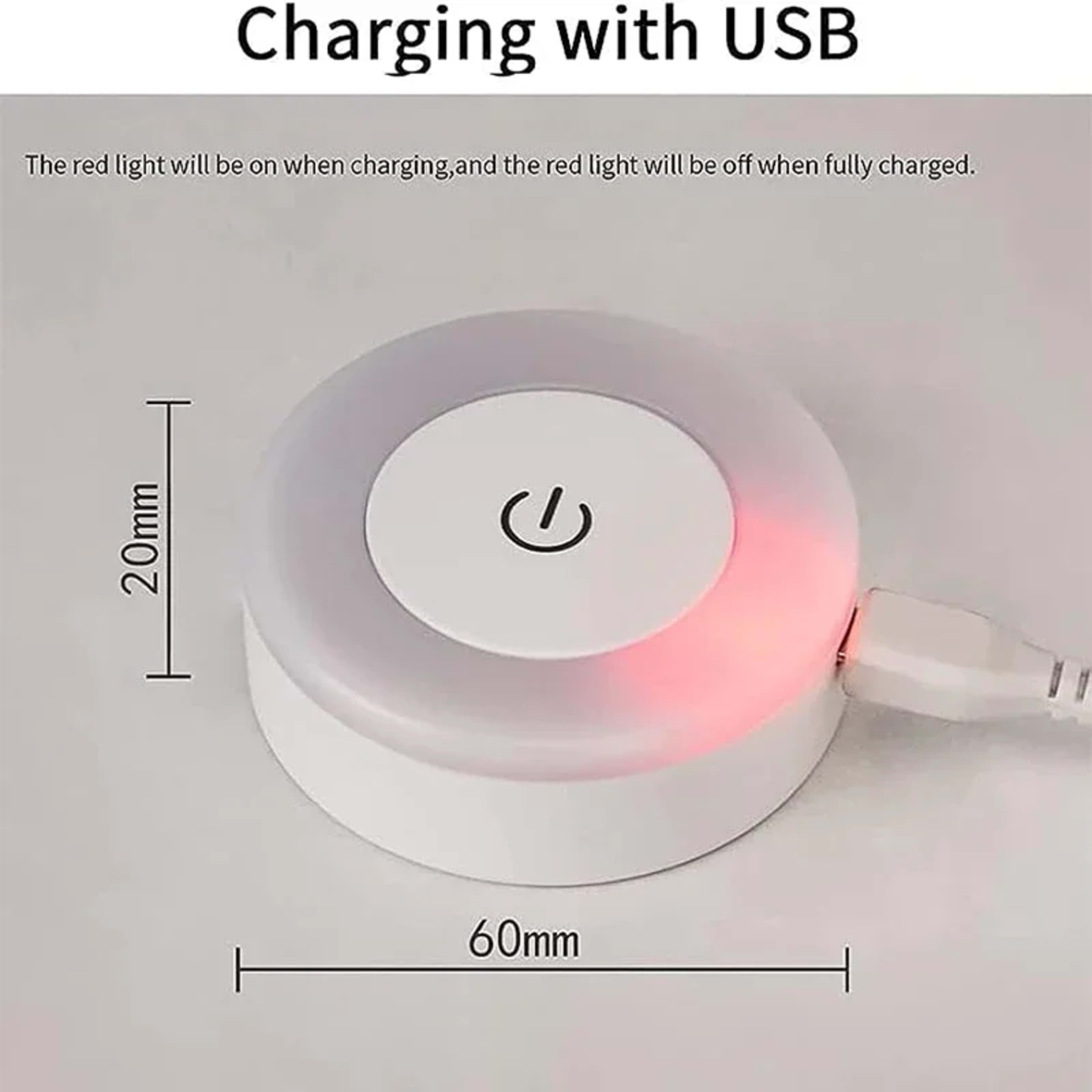 Led Light Portable USB Rechargeable Night Light for Living Room and Bedroom Lighting. Lamps Lamp Home Decorations Decor  4
