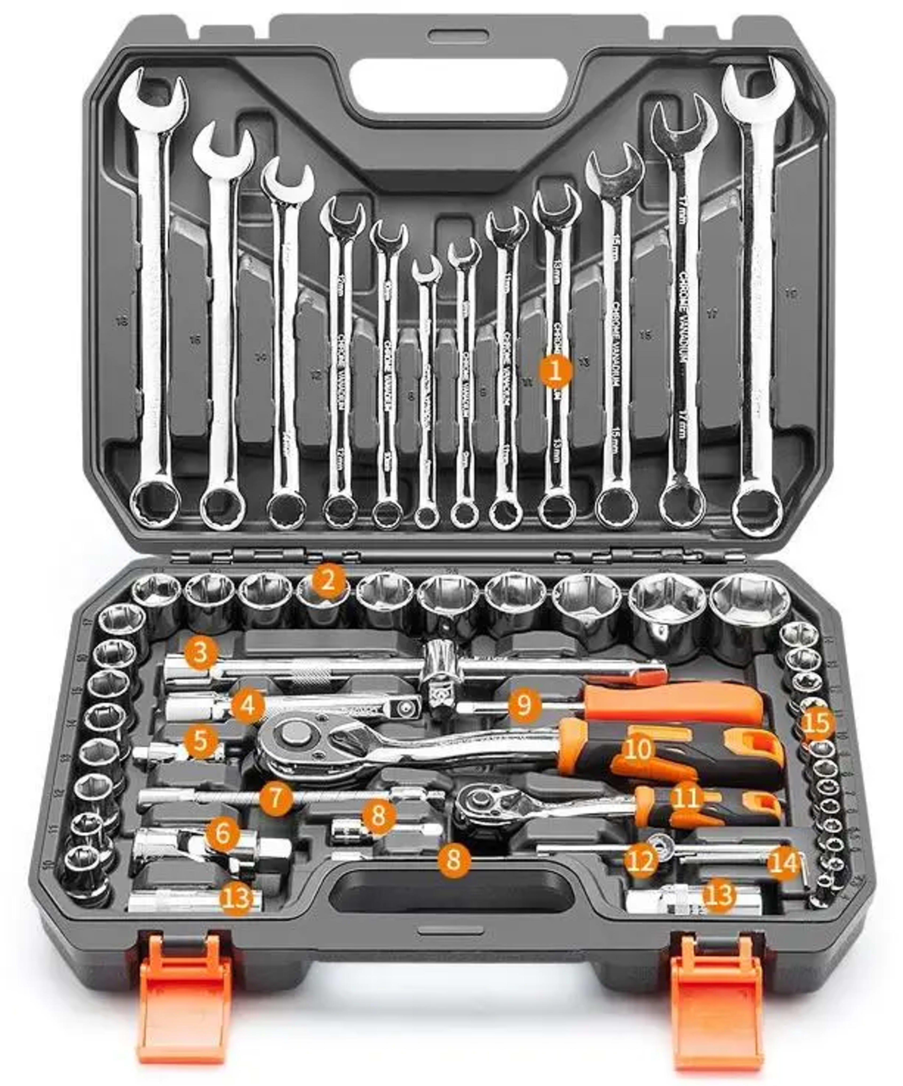Home Hardware Hand Tool Combination Toolbox Auto Repair Toolkit Electric Tool Box Gift Garden Toolbox Household Hand Too