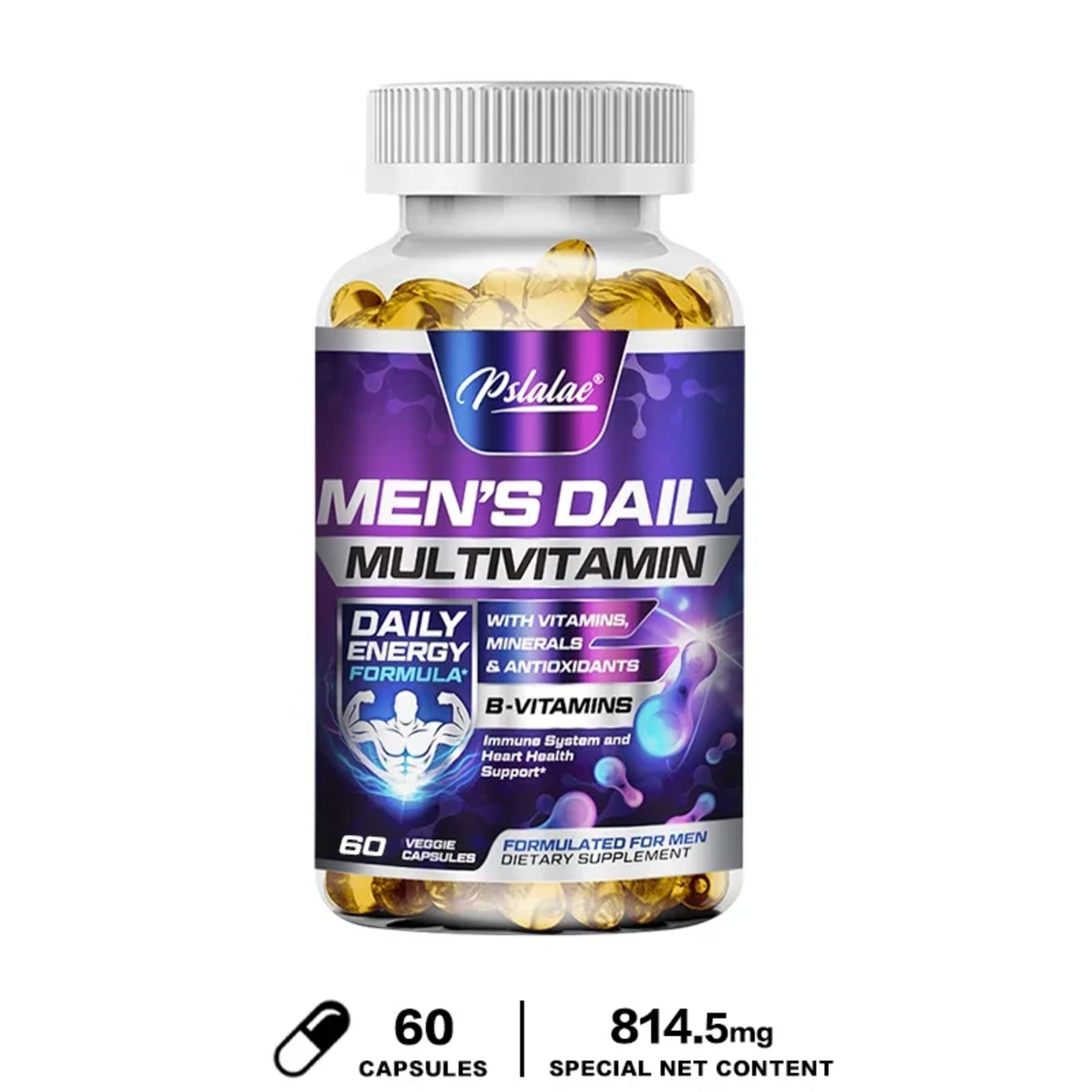 Men's Multivitamin Supplement - Enhance Immunity, Boost Energy and Endurance, Promote Overall Health 10