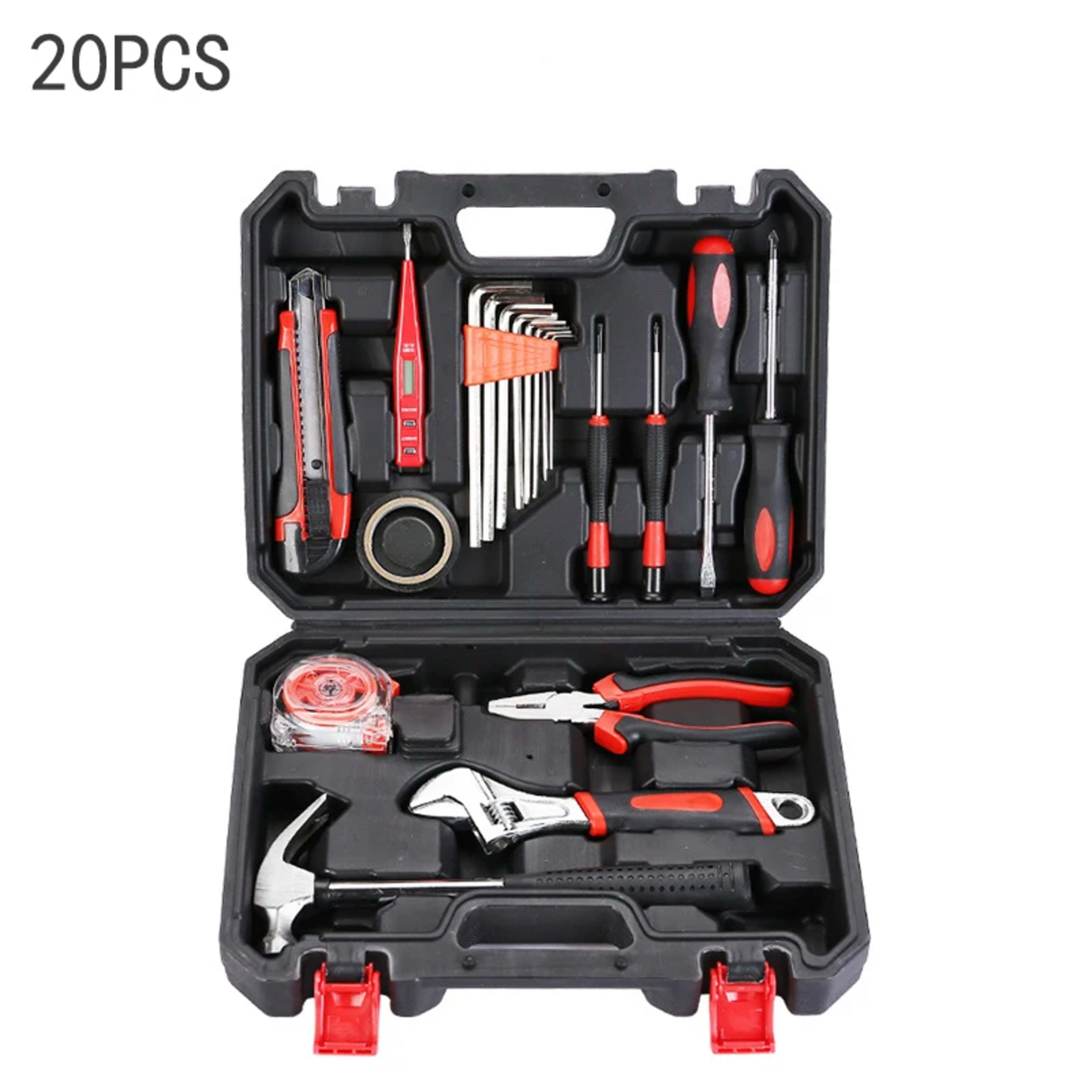 Household DIY Hardware Tools Set Toolbox Electrician Carpenter Multi Functional Portable Manual Repair Tool Combination  11