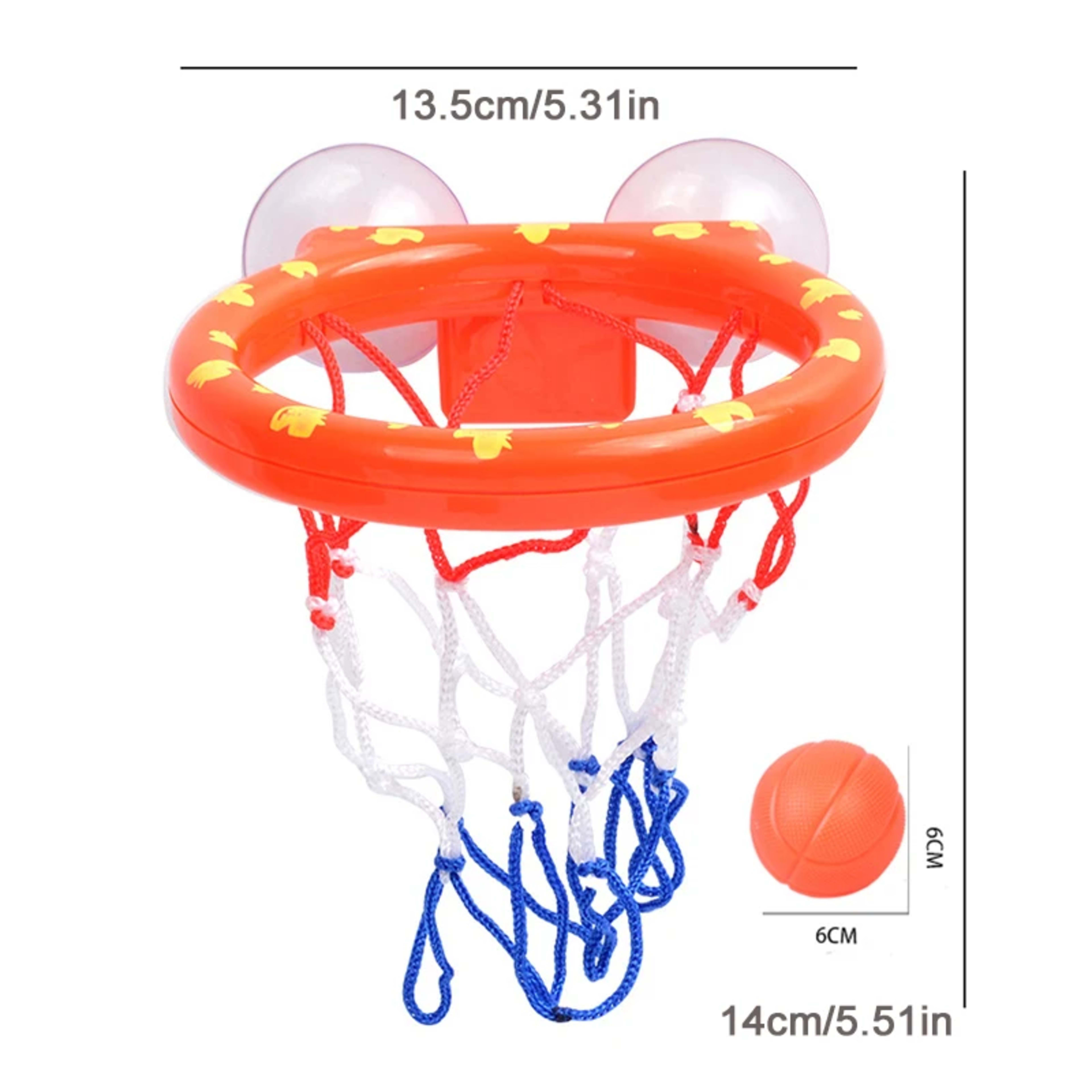 Baby Bath Toy Mini Shooting Basket Frame Toys Bathtub Shooting Basketball Play Water Game Toy Set with 3 Balls for Kids  6