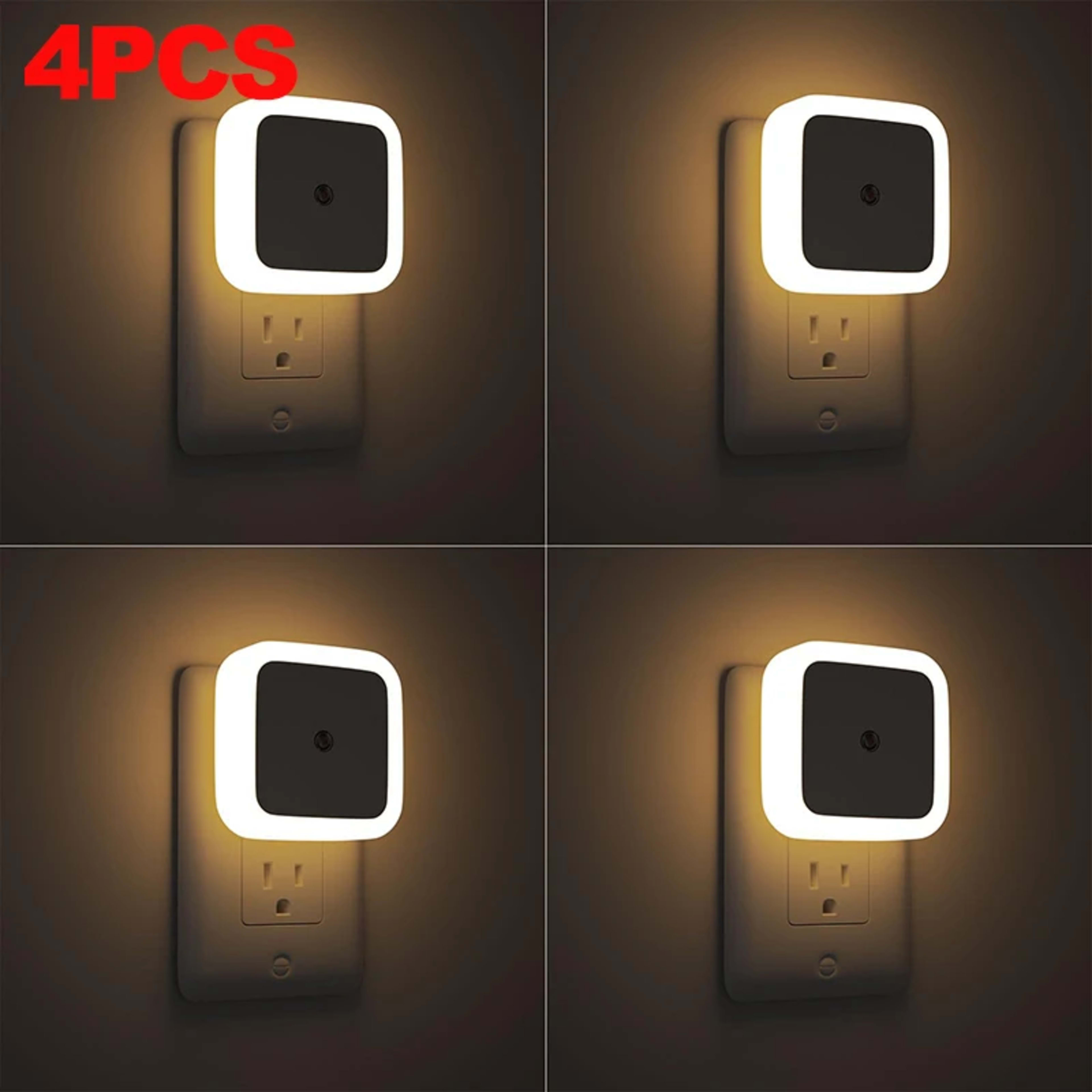 LED Atmosphere Lamp,Modern Decorative Lighting,EU Plug Touch Control Fixture,Portable Nightlight,Bedroom,Staircase 11