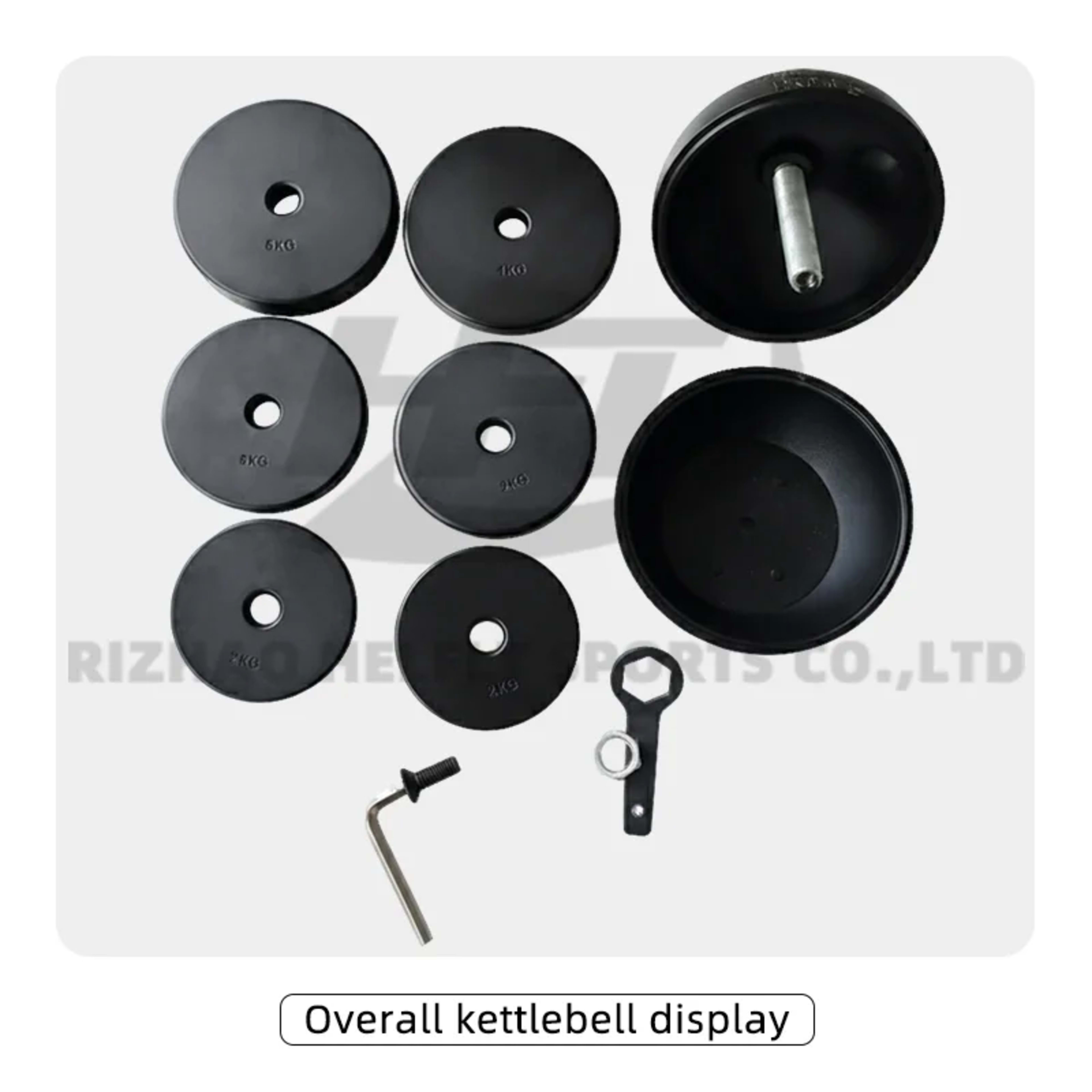 Gym Fitness Equipment  Adjustable Competition Kettlebells 32kg Sets 4
