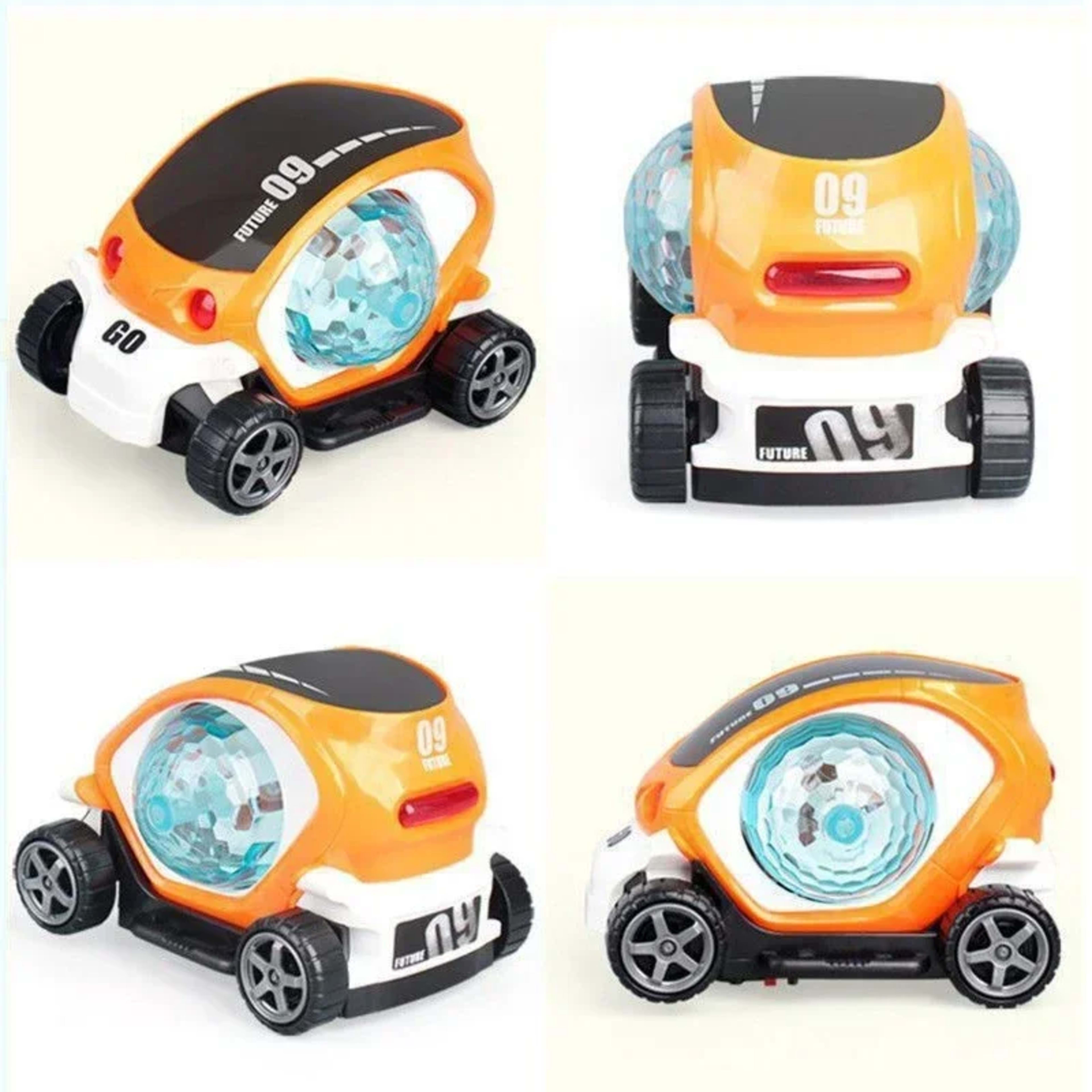 Baby Car Toys Toddler Crawling Sensory Toy Car Toys Electronic Car Tummy Time Gift for Kids 1 2 Year Old Boy Birthday Gi 3