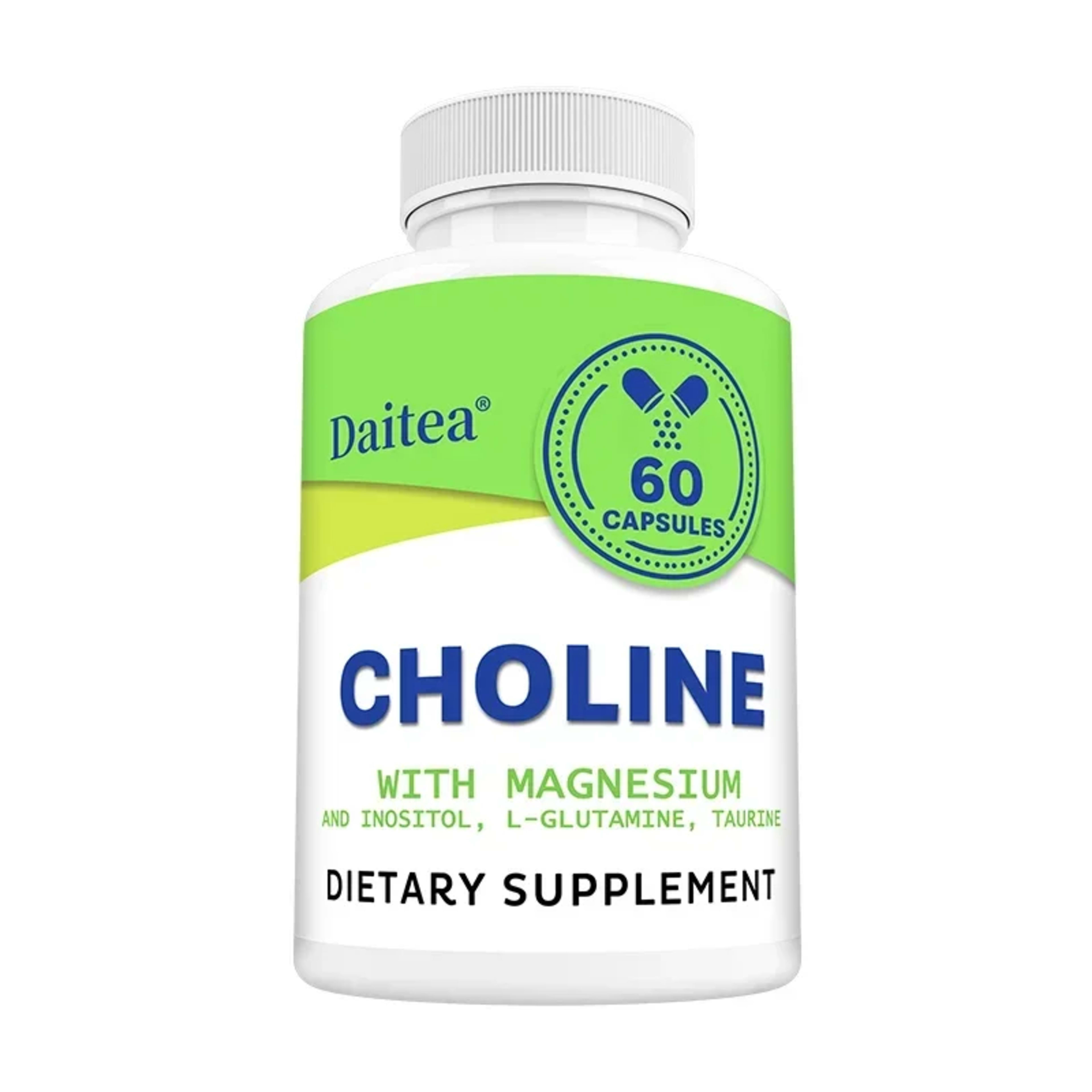 Choline Supplement - Supports Muscle and Cardiovascular Health - Vegetarian, Non-GMO 9