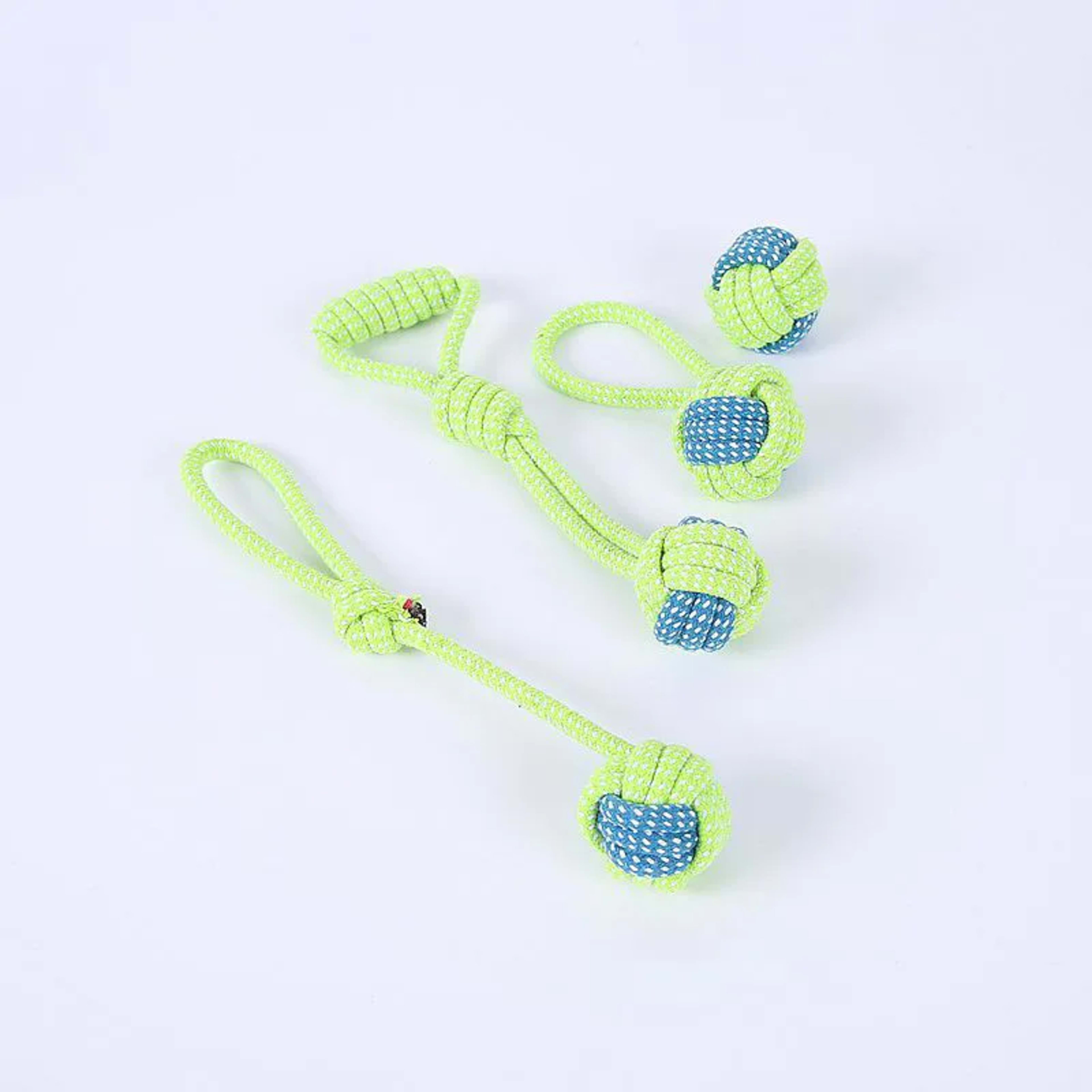 Pet Dog Toys for Large Small Dogs Toy Interactive Cotton Rope Mini Dog Toys Ball for Dogs Accessories Toothbrush Chew Pu 4