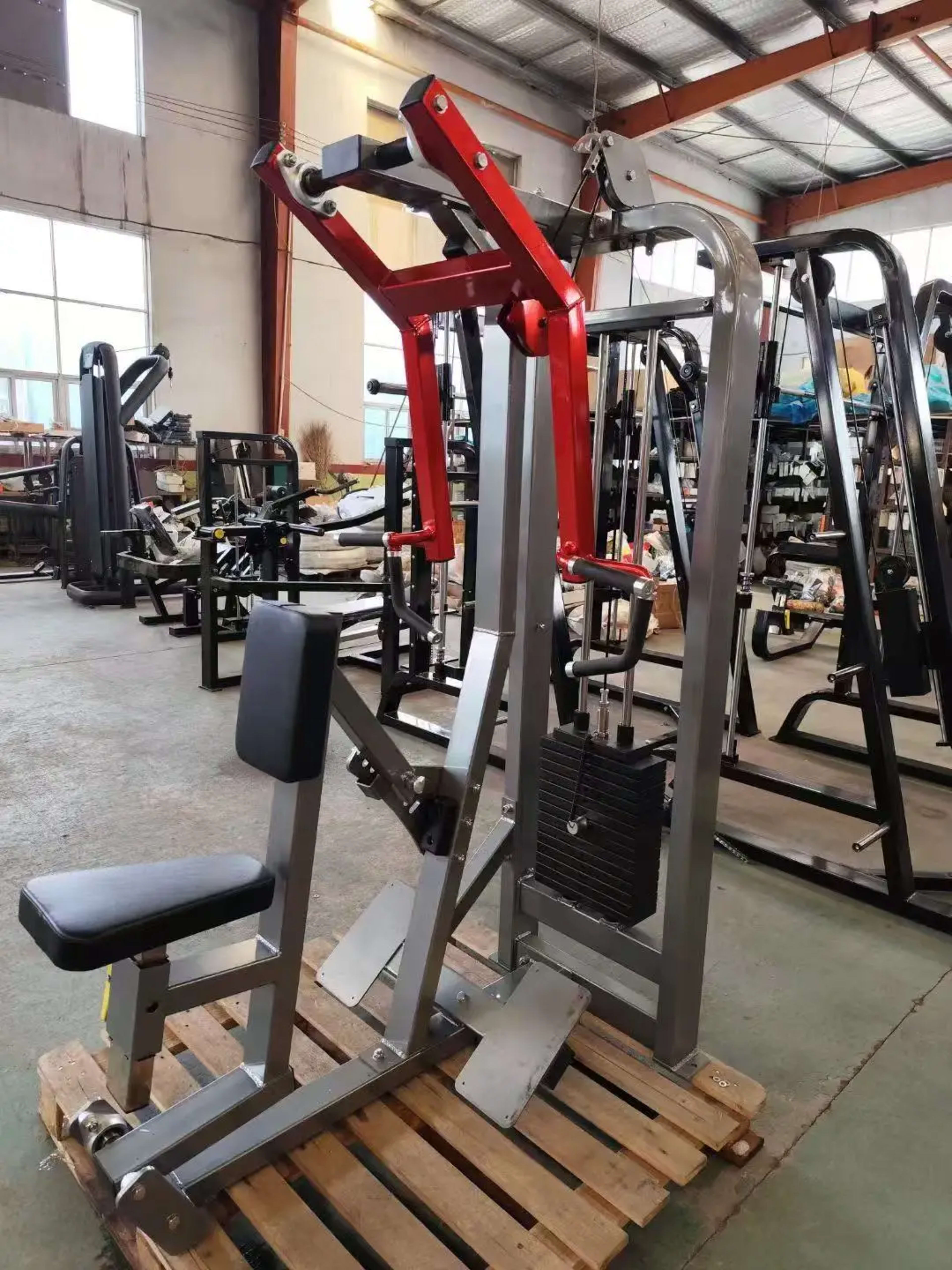 Back Training Gym Equipment Strength Training Equipment Seated Row Machine Adjustable Fitness Equipment 2