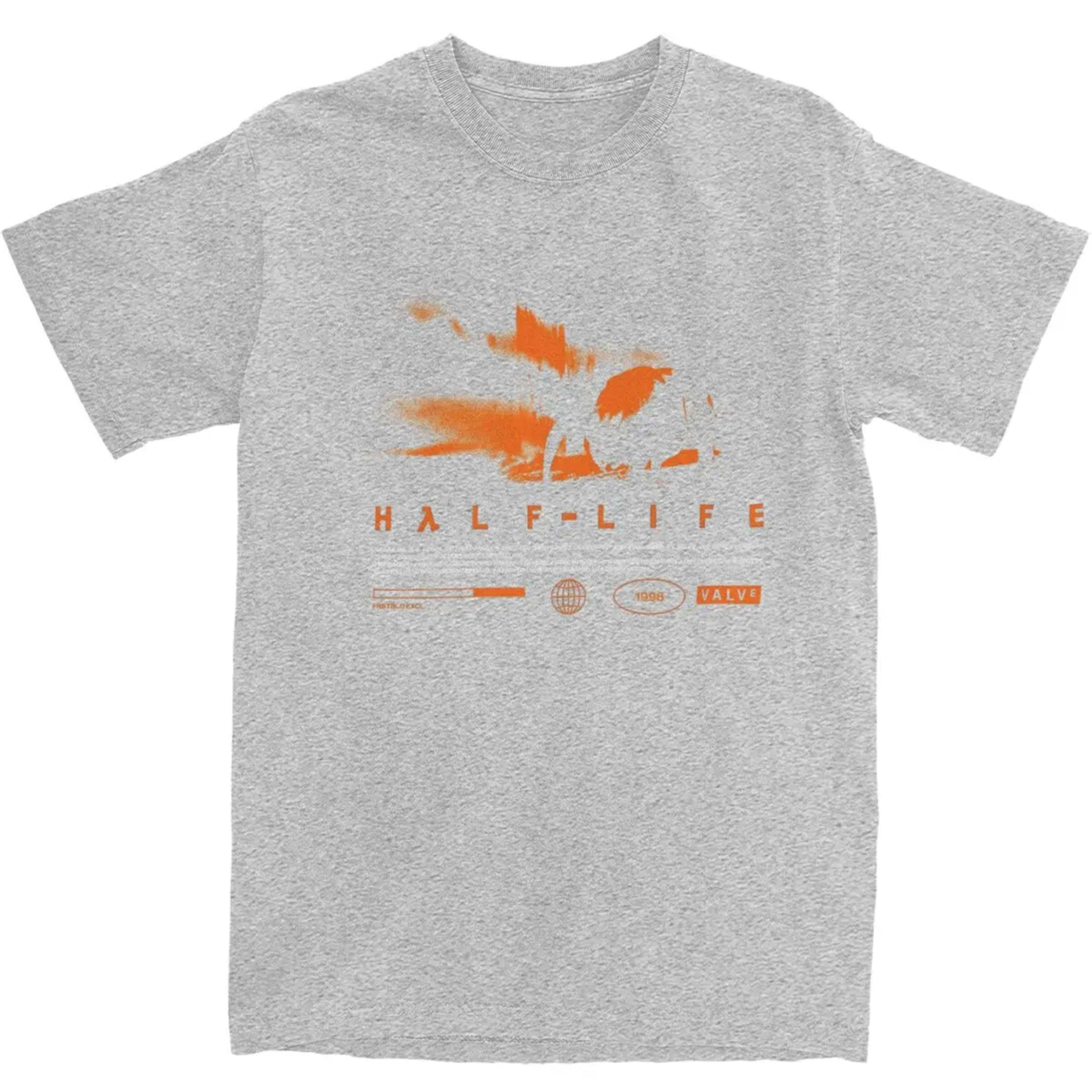 Men T Shirt Videogames HALFS LIFES V3 T-Shirts Trendy Cool Summer Tees Funny Print Pure Cotton Tops Plus Size 5XL 15