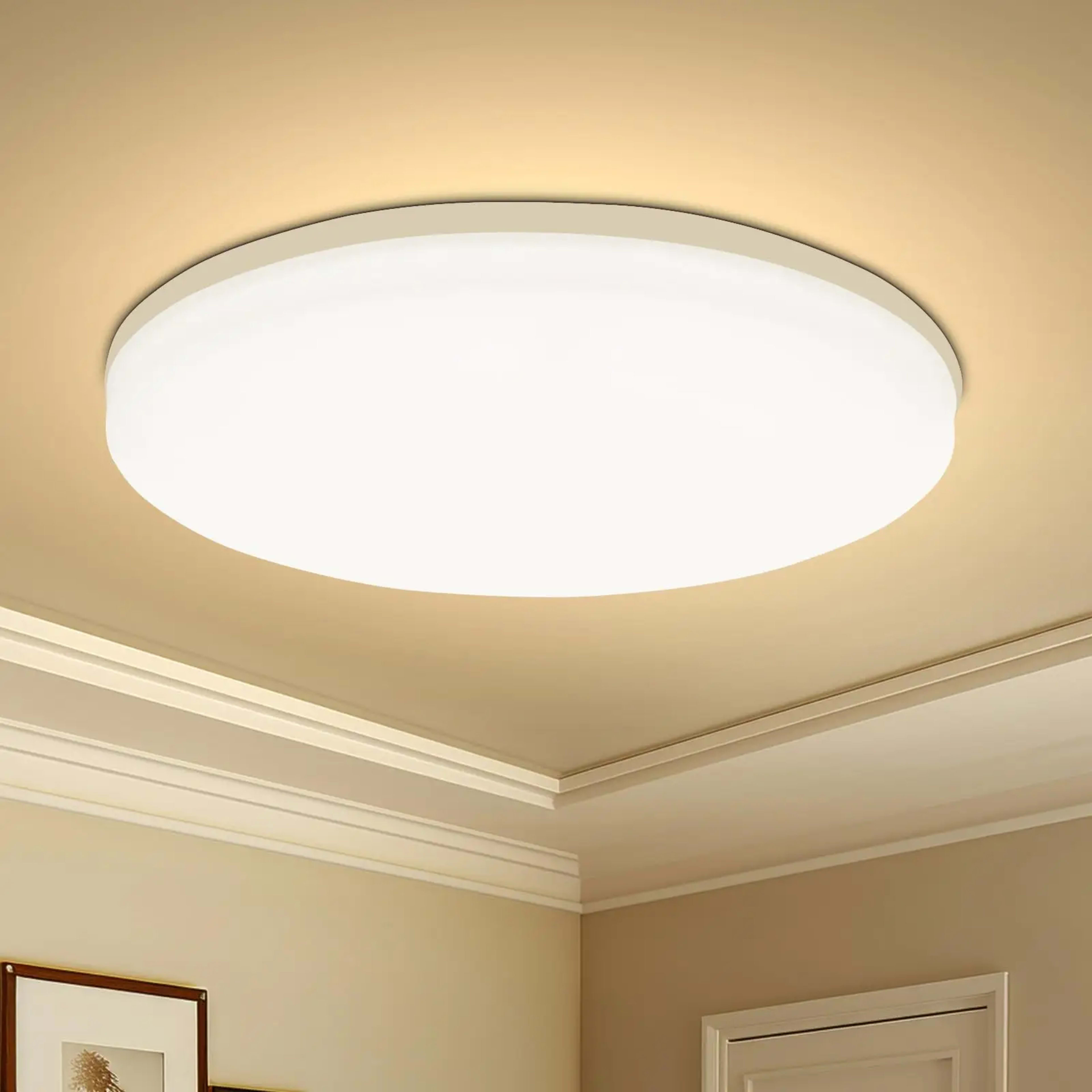 Round LED Ceiling Light Modern Home Decorative Ceiling Lighting Fixture 18/24/36/48W Living Room Bedroom Indoor Kitchen  7