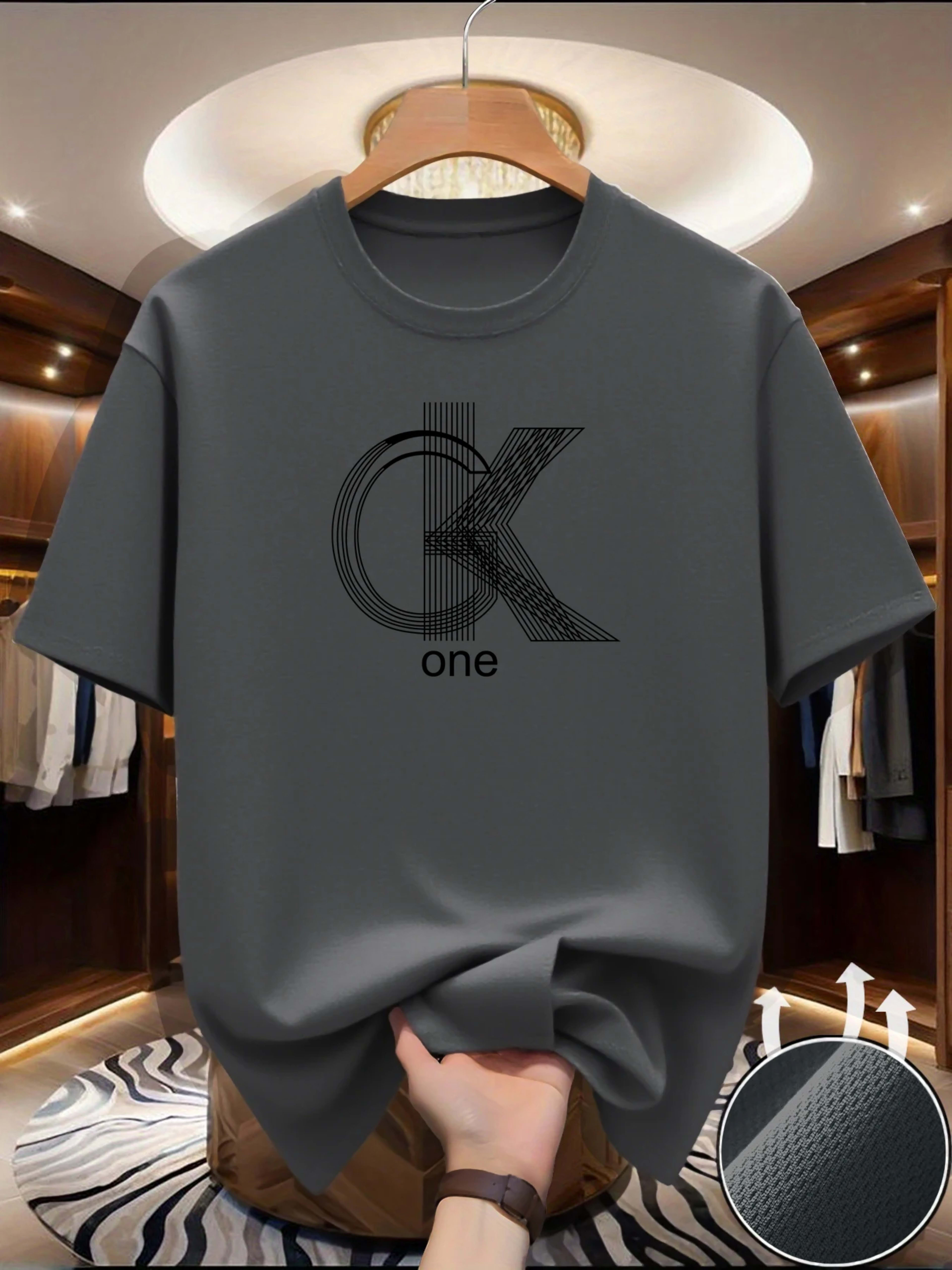 Men's Graphic T-Shirts - Casual crew neck, short sleeves, summer essentials, fashionable prints, comfortable clothing |  1