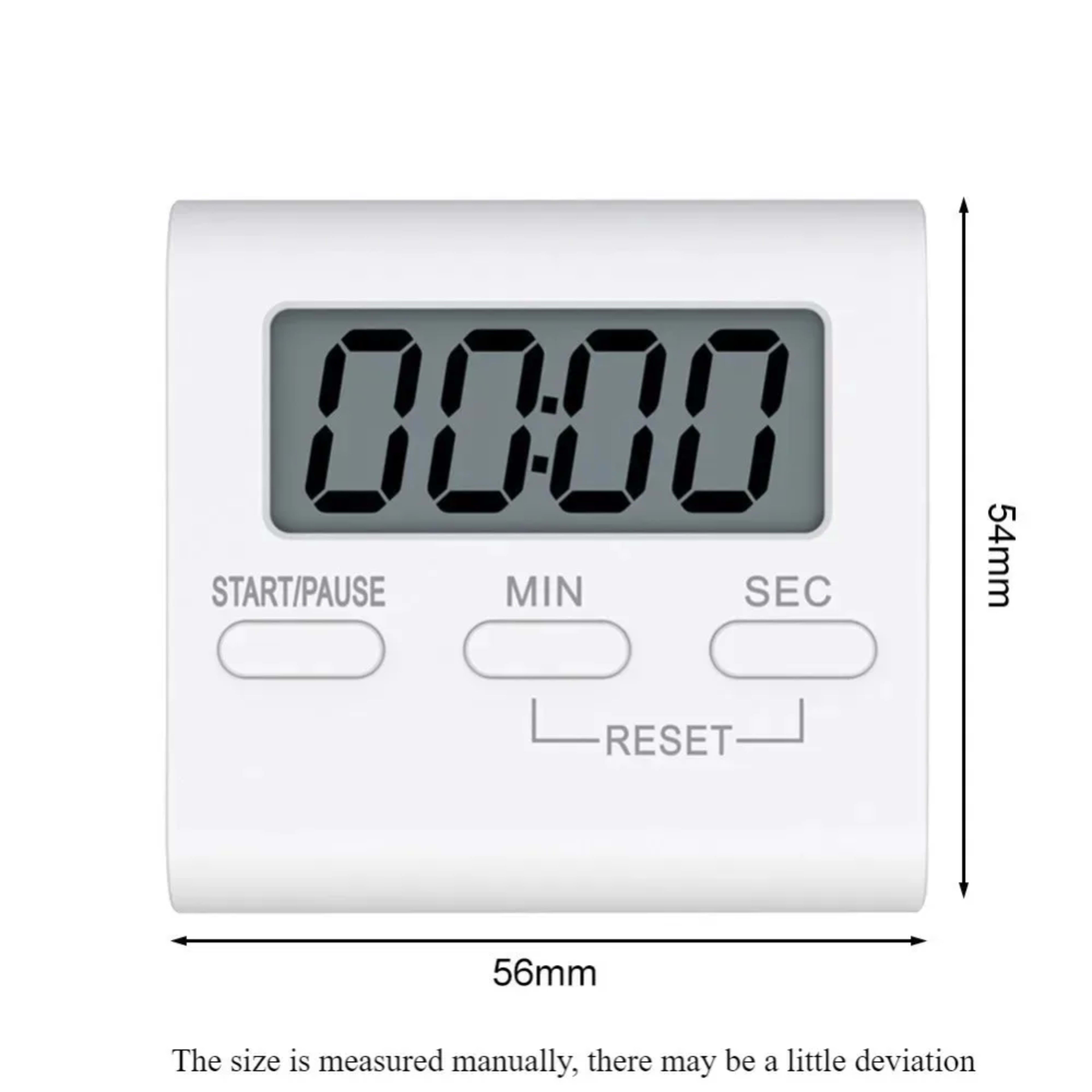 Kitchen Reminder Magnetic Digital Timer for Cooking Timer with Back Stand with Loud Alarm Countdown Timer Kitchen Gadget 4