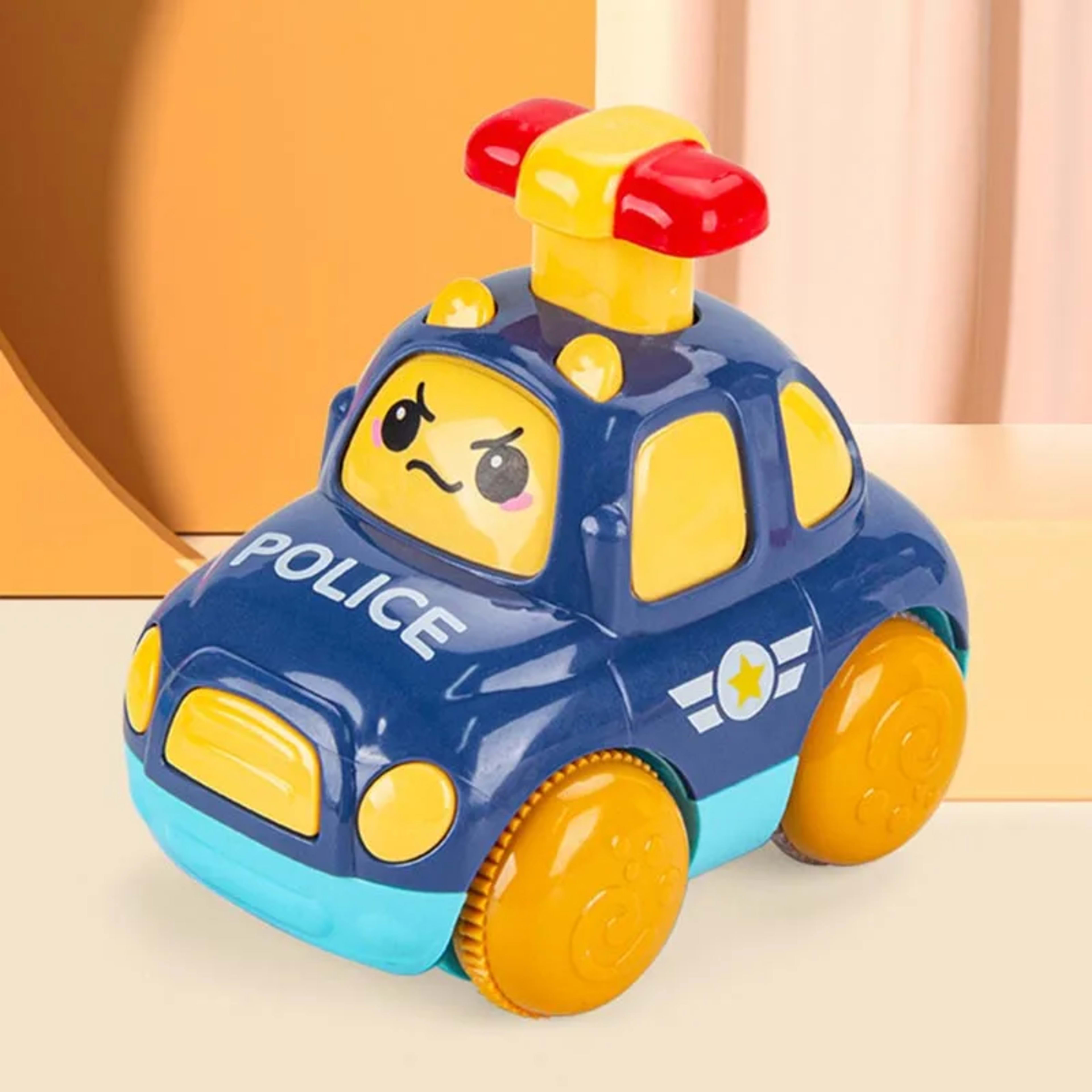 Kids Toys Cars Cartoon Press Inertia Car Toy Fire Engine Ambulance Cars Models Montessori Baby Toys for Boys Girls 1 to  8