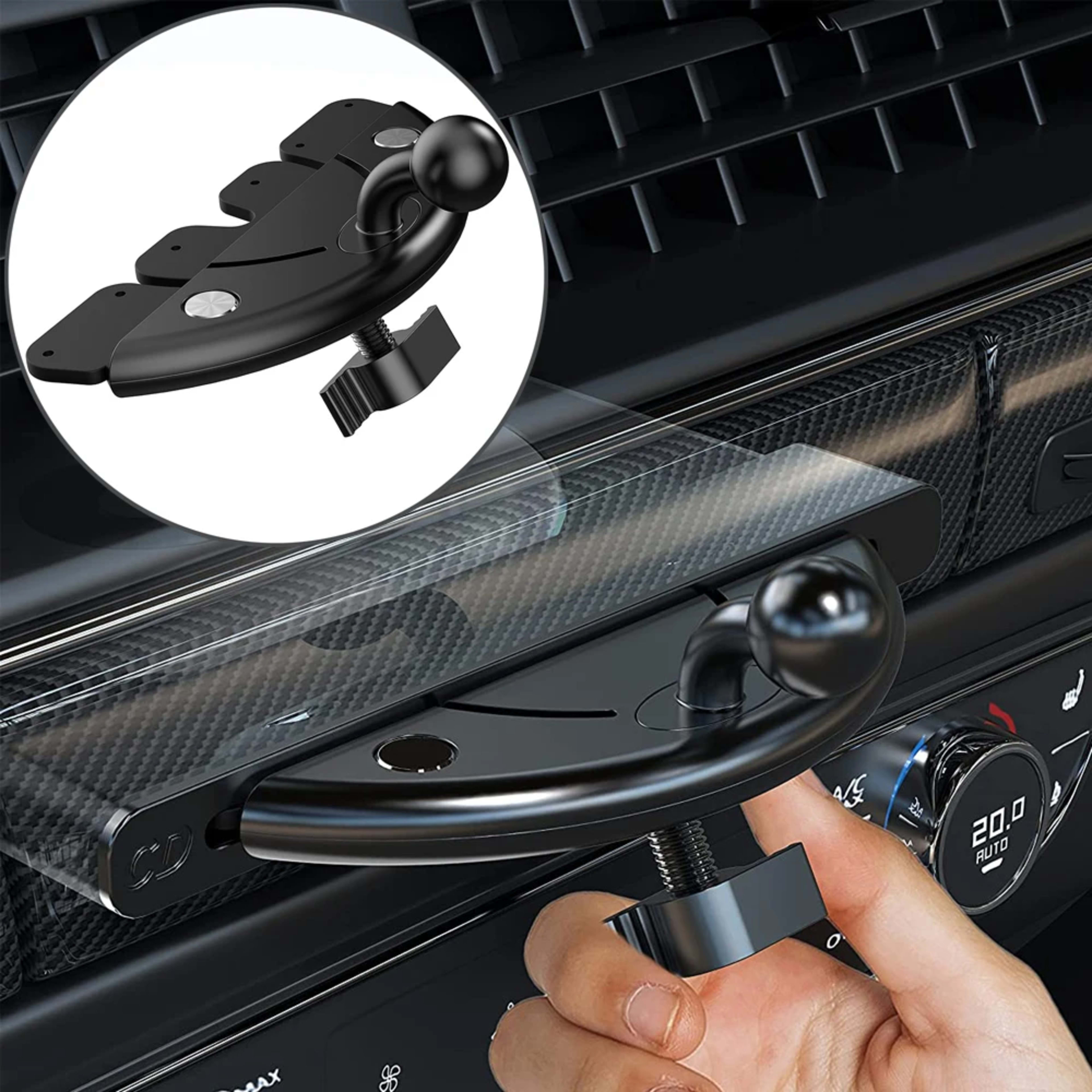 Car CD Slot Mobile Phone Holder Accessories 17mm Ball Head Base for Car CD Slot Mount for iPhone Samsung Xiaomi GPS Brac 4
