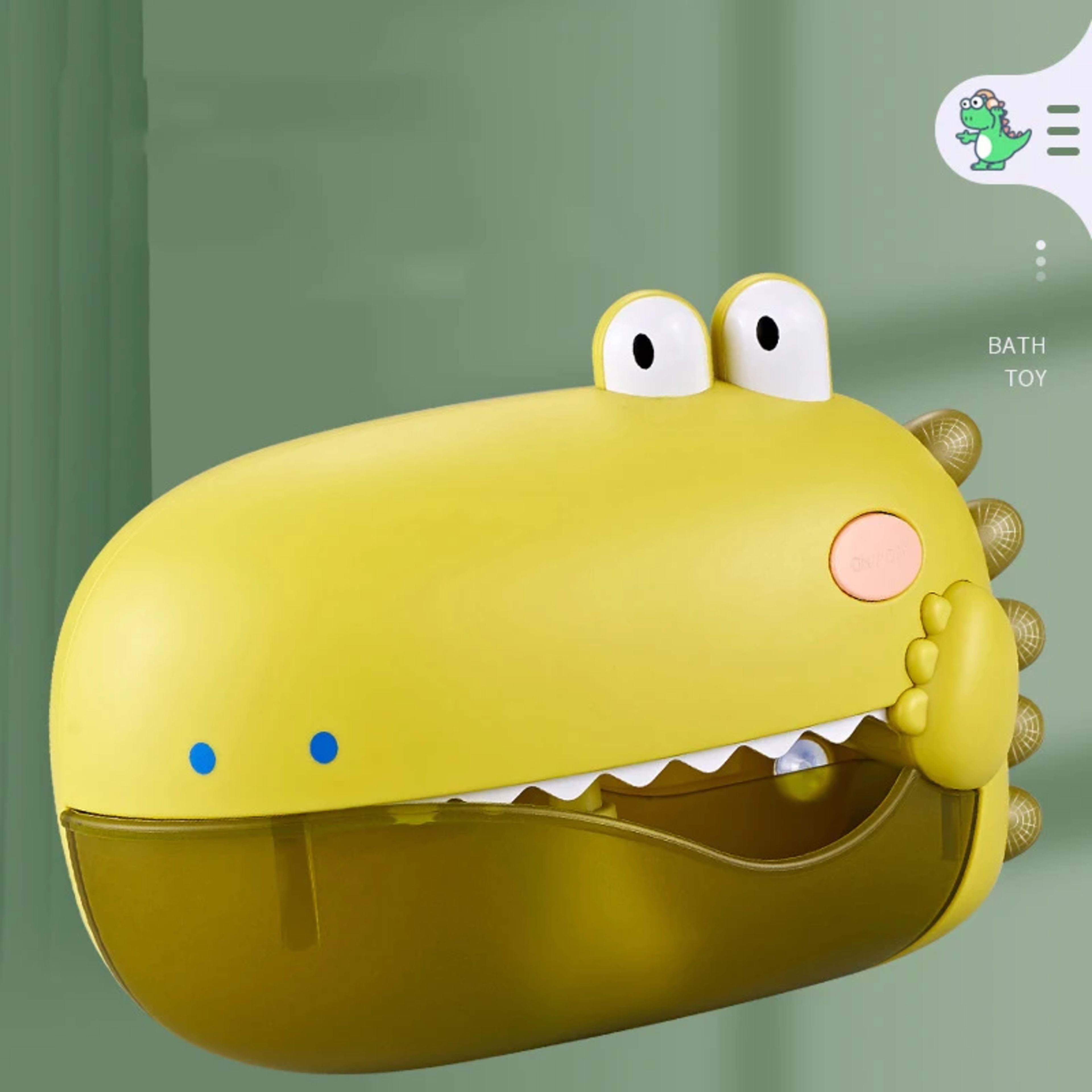 Baby Bath Toys for Kids Music Dinosaur Bubble Machine Bath Toys Bathtub Soap Automatic Bubble Maker Toys Baby Bathroom T 3