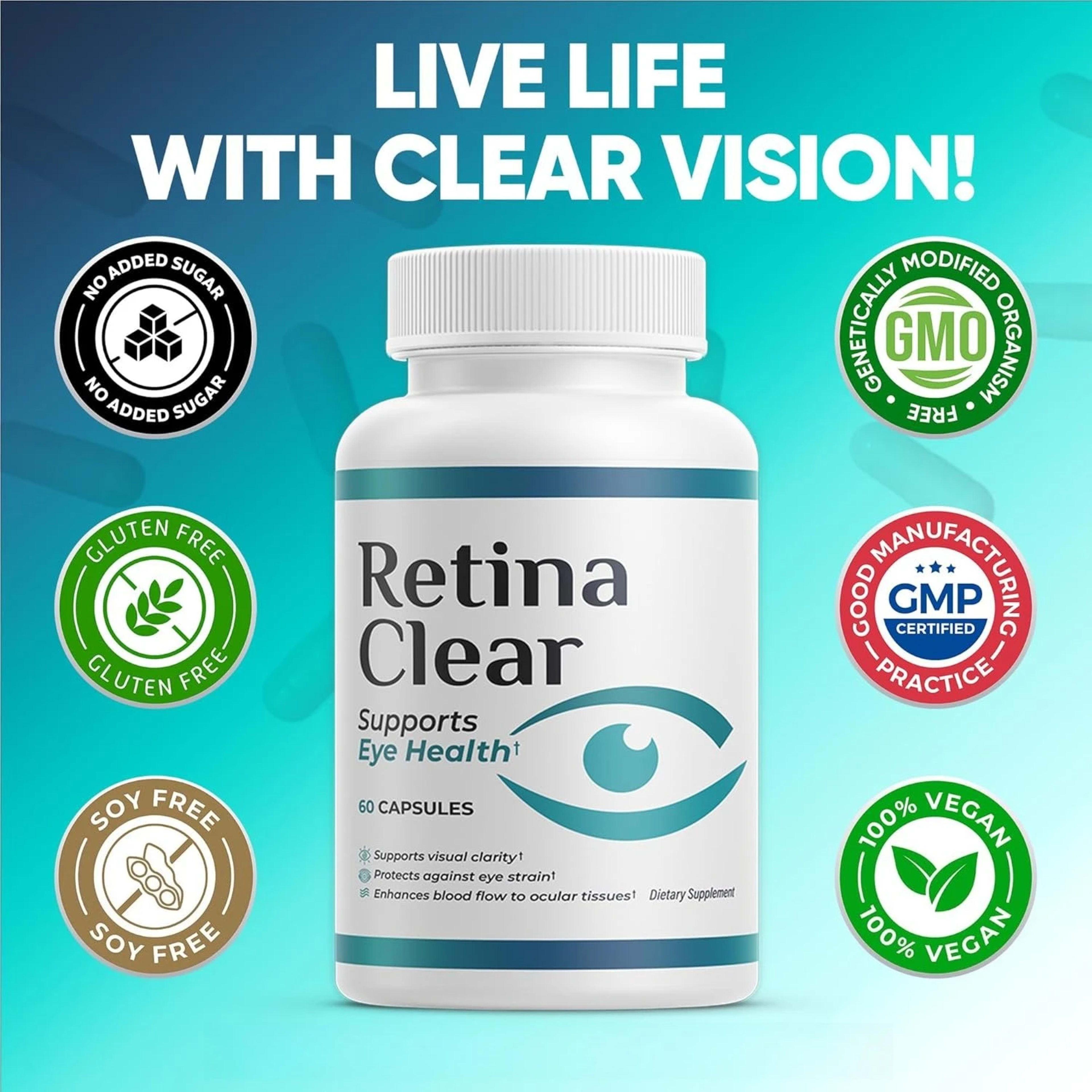 Vision Supplement – Eye Health Formula with Lutein, Zeaxanthin, Quercetin & Vitamin,Supports Visual Clarity,Eye Fatigue 