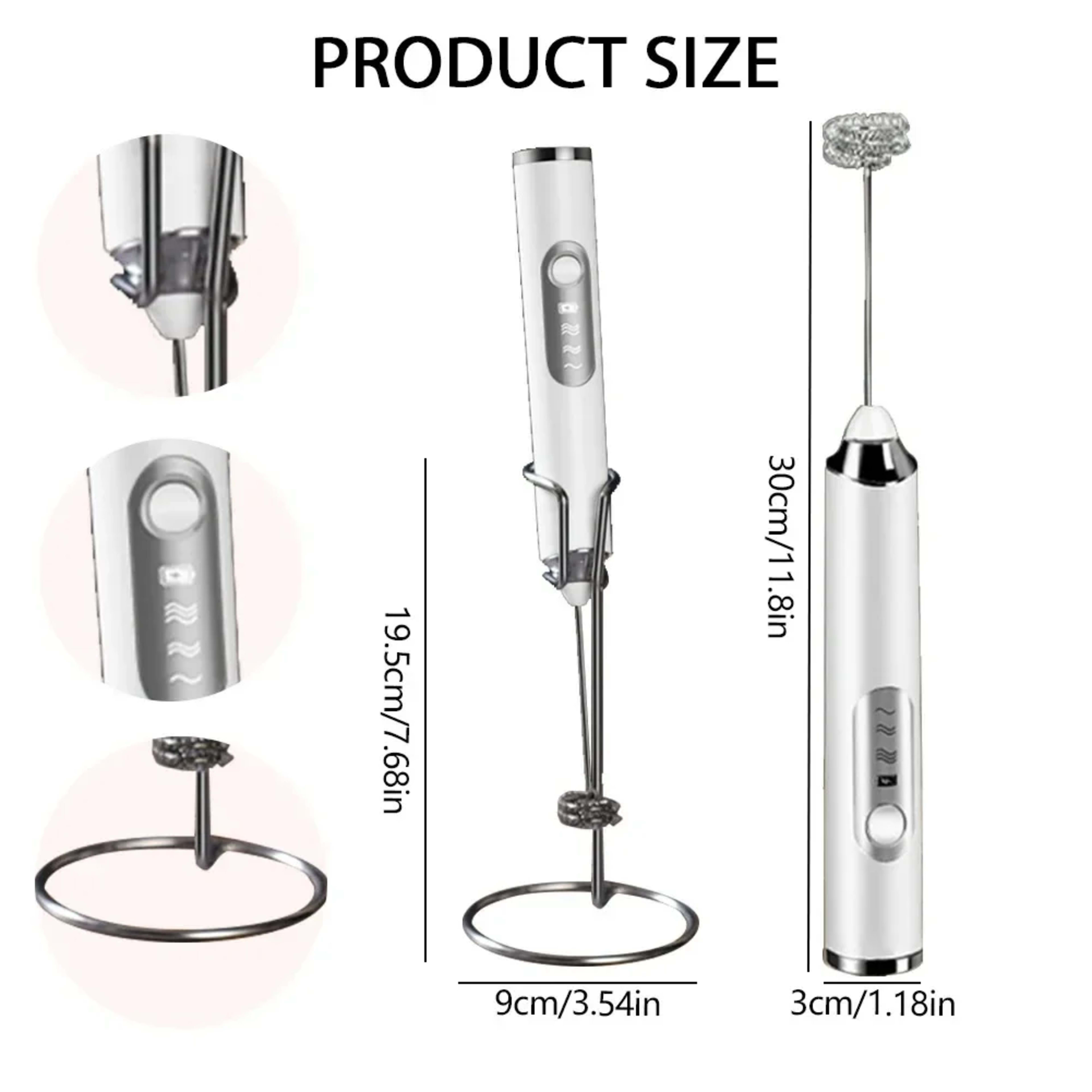 Cordless Home Kitchen Gadgets Electric Kitchens Accessories Milk Mixer Frother Mini Coffee Egg Beater Beating Tools Dini 6