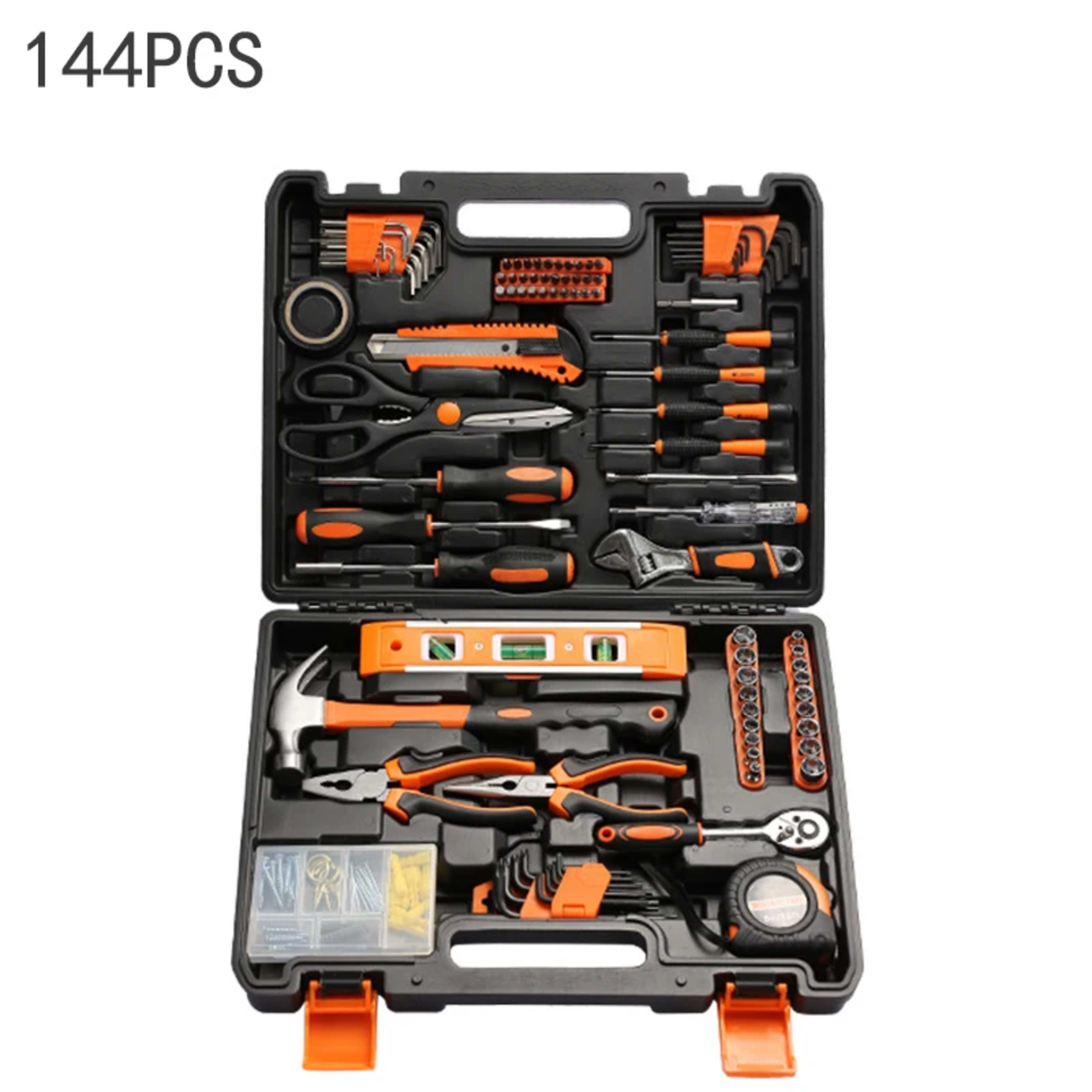Household DIY Hardware Tools Set Toolbox Electrician Carpenter Multi Functional Portable Manual Repair Tool Combination  18