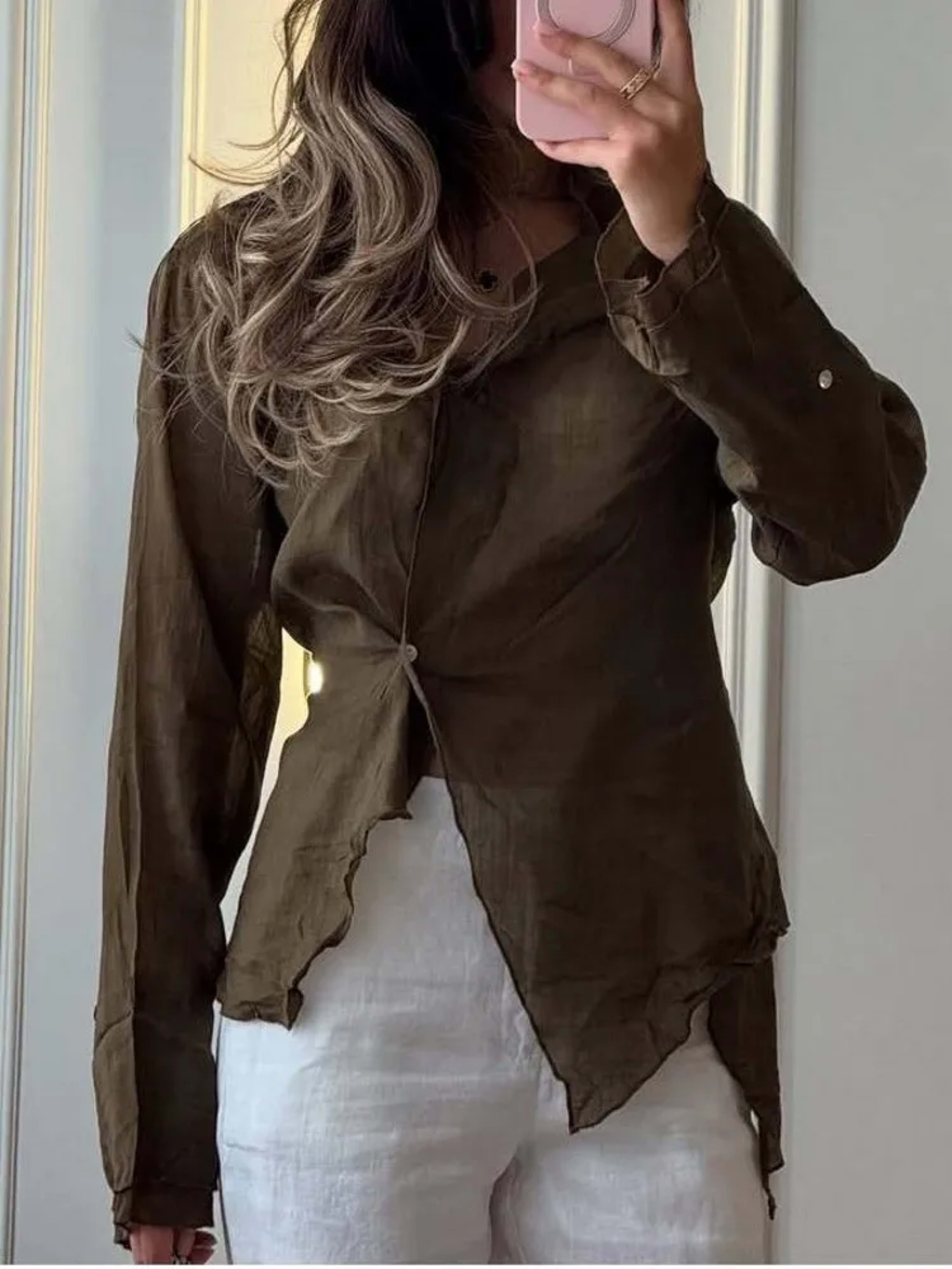 Women Blouses 2026 Spring Summer Long Sleeve Blouse Woman Blouse Shirt Office Elegant Work Shirt Top Blusas Mujer De Mod 2